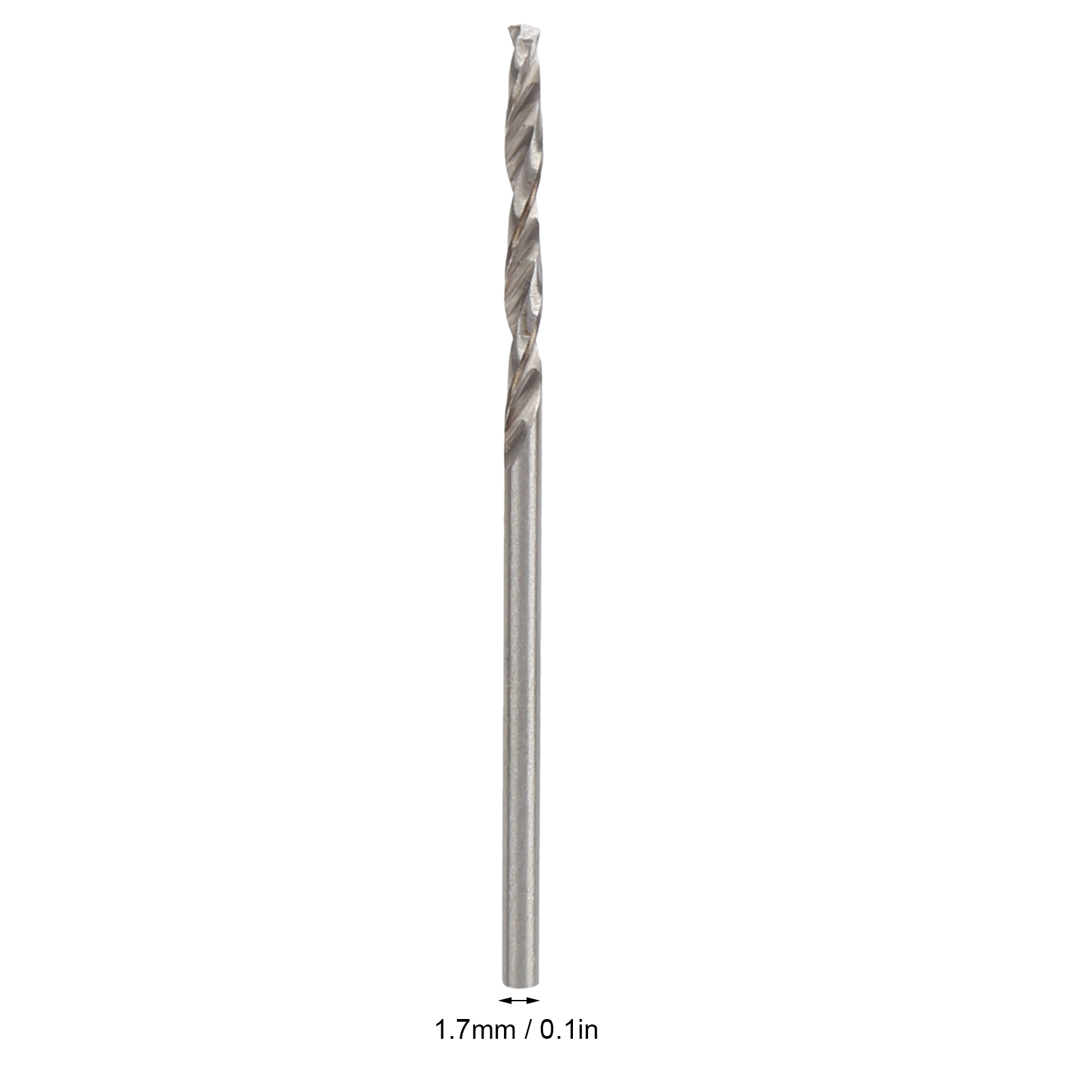 1,7 Mm Spiralbohrer Mit Geradem Schaft, Kleiner Bohrer Für Wulstbohrungen, 10er-packung