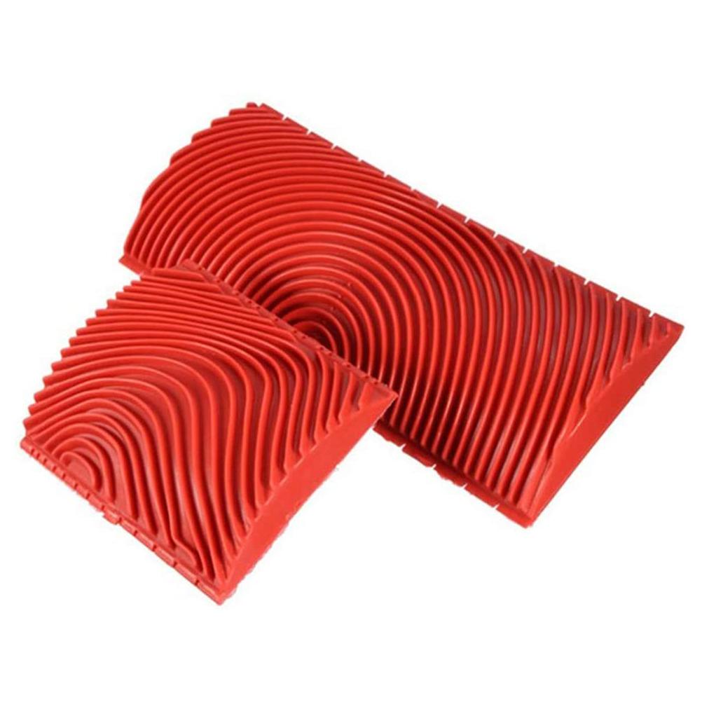 Werkzeuge Für Den Holzmaserungsdruck, Werkzeuge Für Den Dekorativen Farbdruck, Typ A, Rot.