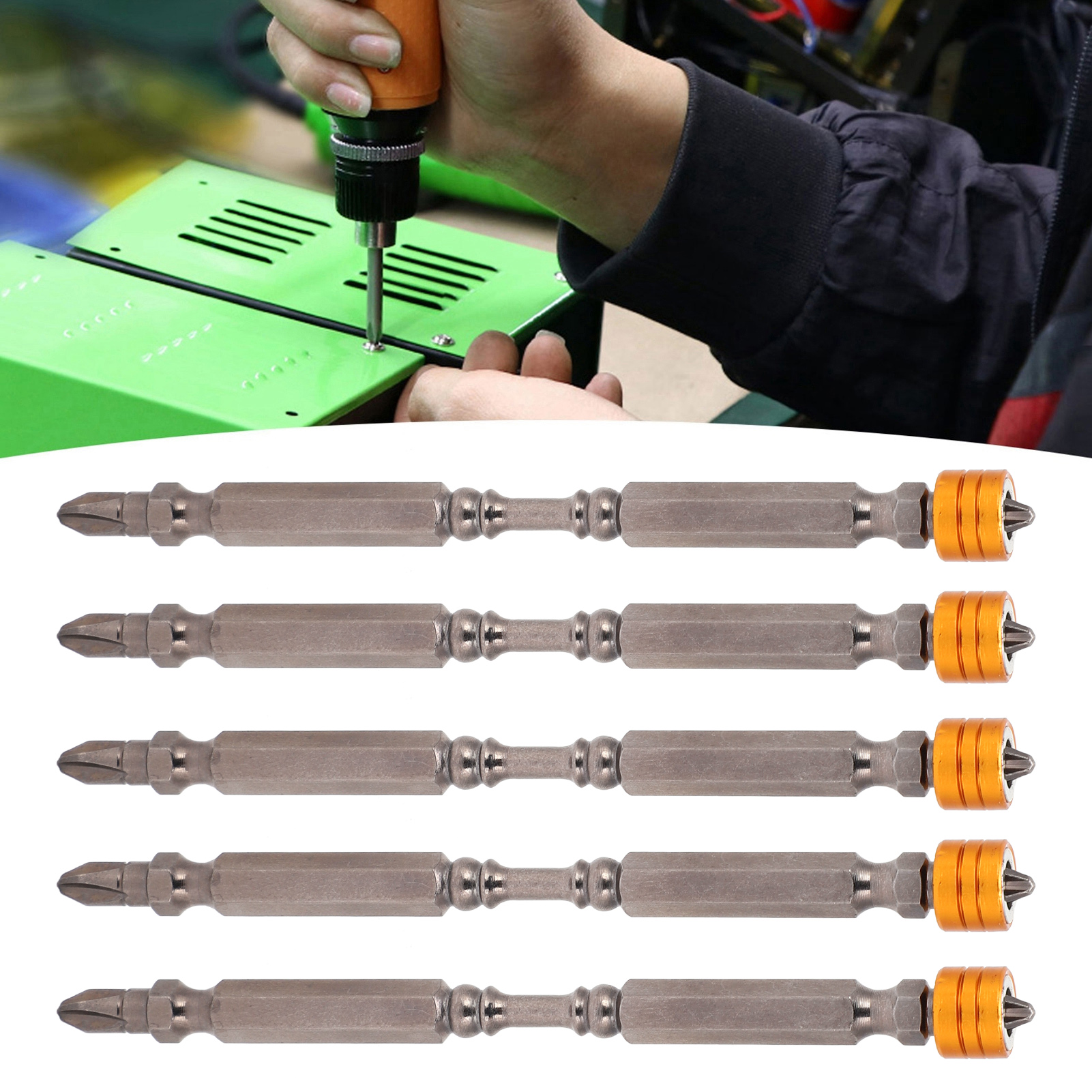 Elektrischer Schraubendreher-bit F, 110 Mm, Pneumatischer Schraubendreher Aus Legierung Mit Magnetspule