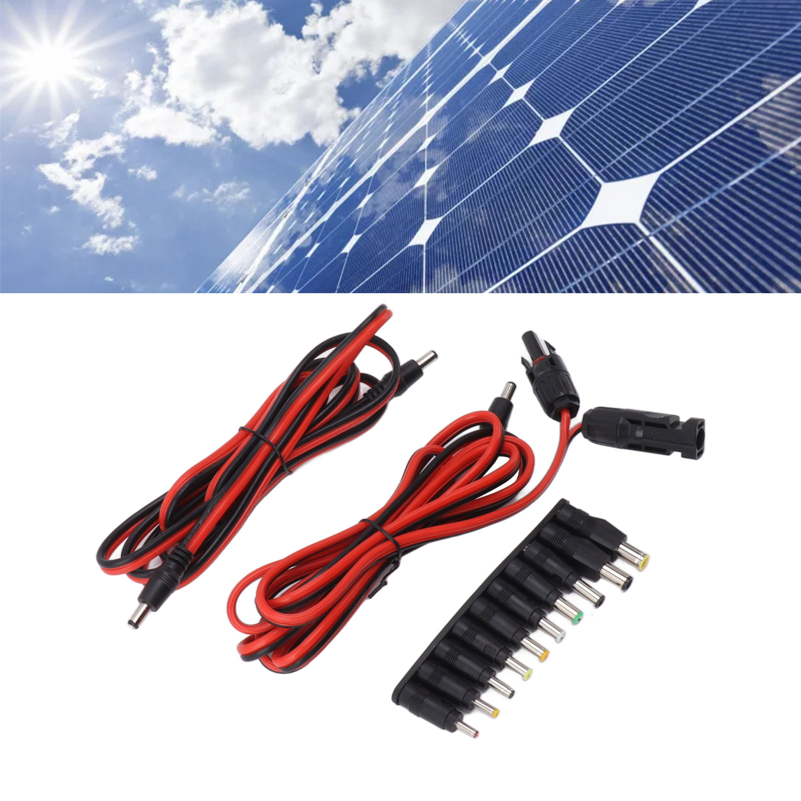 Photovoltaik-verlängerungskabel, Kompatibel Mit Mc4-steckern (männlich Und Weiblich) Für Solarmodulverlängerungen