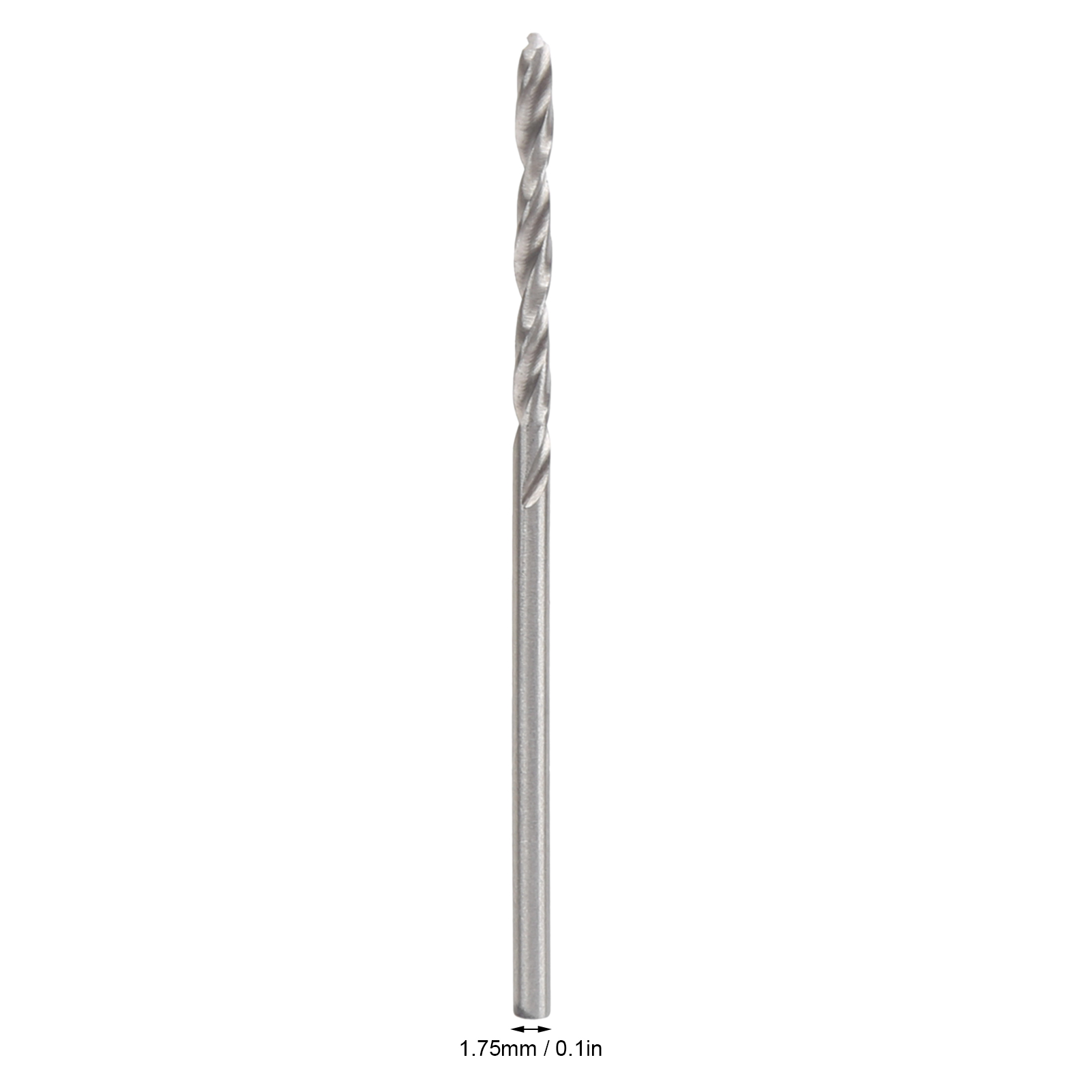 1,75 Mm Spiralbohrer Mit Geradem Schaft, Kleiner Bohrer Für Perlenbohrungen, 10er-packung