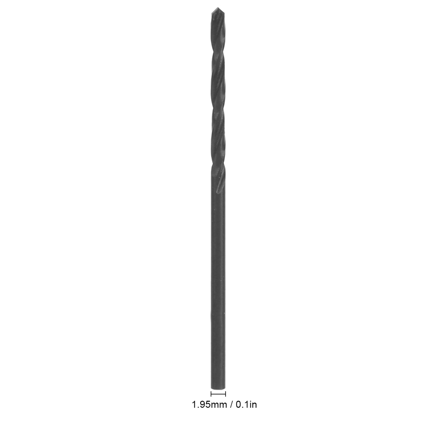 10 Spiralbohrer Mit Geradem Schaft, 1,95 Mm, Für Sickenbohrmaschinen