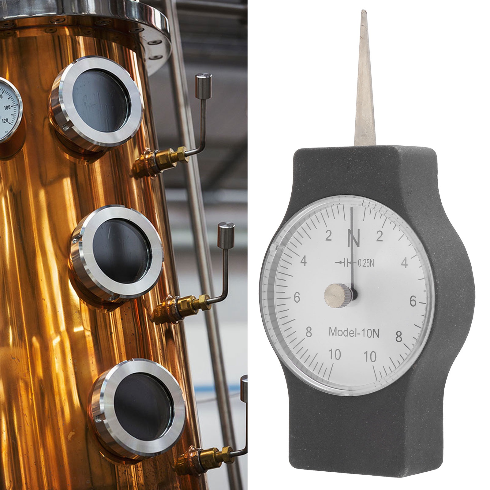 Blutdruckmessgerät Sen-10-1 Mit Skala, Einnadel-dynamometer, Einheit: Newton (n), 10 N, Einzelnadel