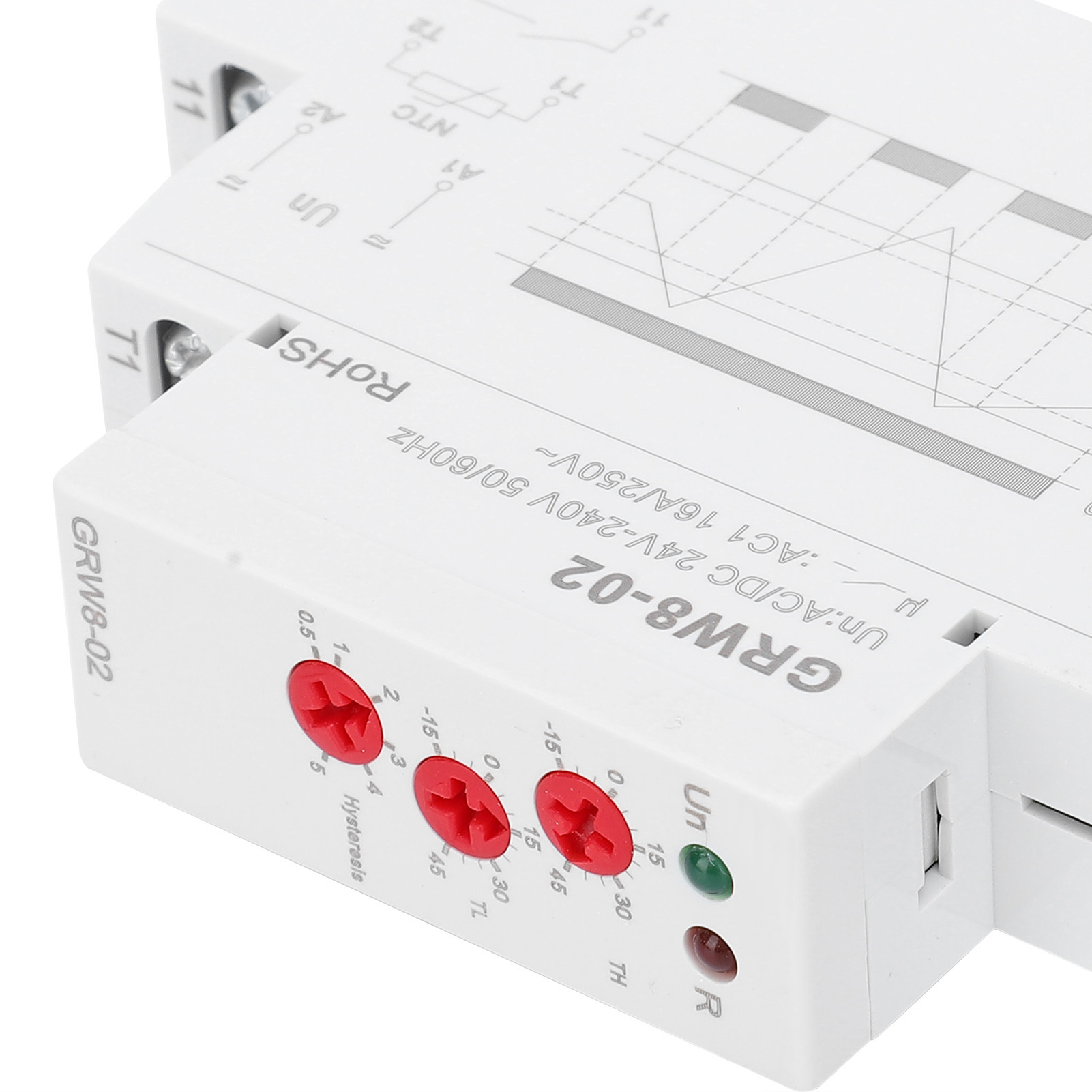 Grw8-02 Temperaturregelrelais + Sonde