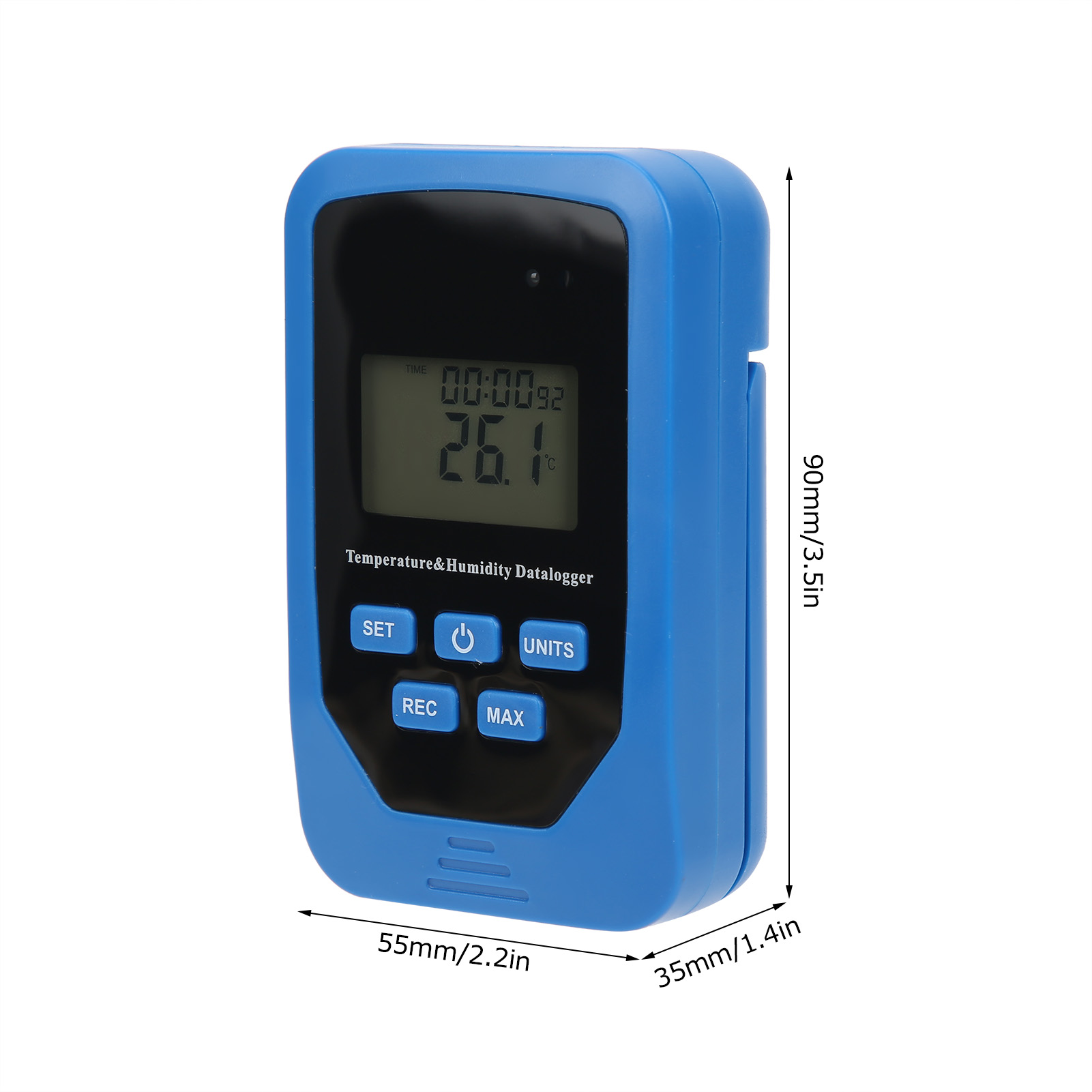 Tl-505 Digitaler Temperatur- Und Feuchtigkeitsdatenlogger Für Werkstätten, Industrielager, Labore Und Kühlkettenlogistik