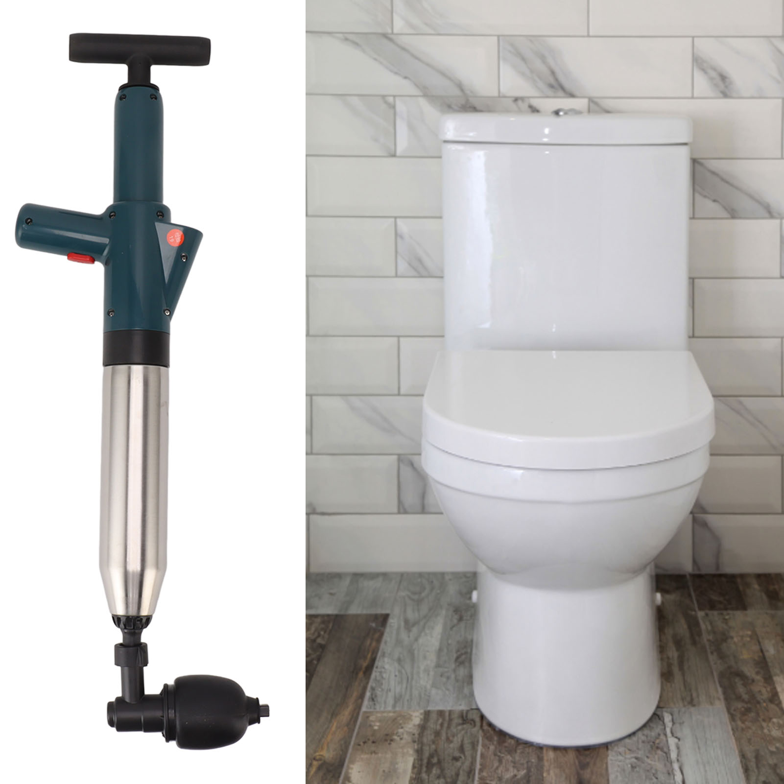 Pümpel Zur Beseitigung Von Verstopfungen In Toiletten, Leistungsstarker Pümpel Für Badezimmer, Hochdruck-luftreiniger Für Küchen Und Badezimmer.