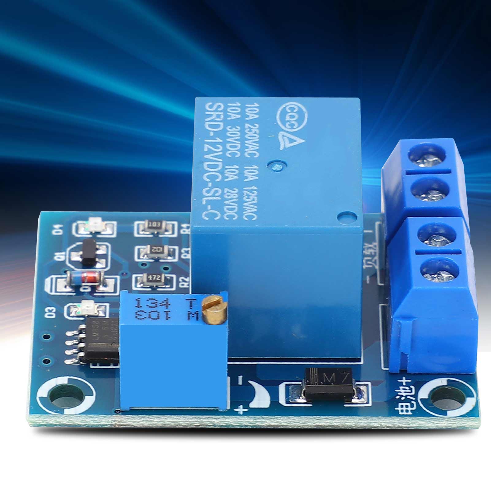 12v-batterie-unterspannungsmanagementmodul Mit Automatischer Unterspannungswiederherstellung Und Batteriestromabschaltschutzschalter