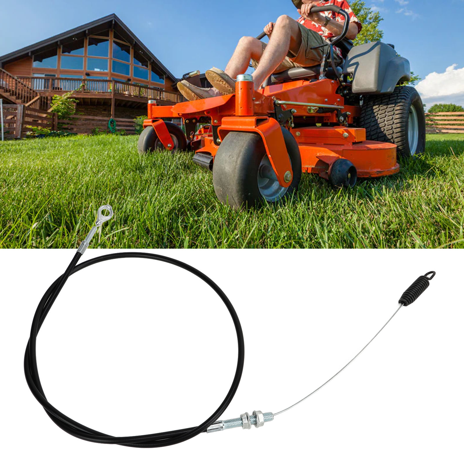 Die Ersatzkabel Für Die Rasenmäher Gx21634 Und Gx22026 Sind Mit John Deere 12 Pb Rasentraktoren Usw. Kompatibel.