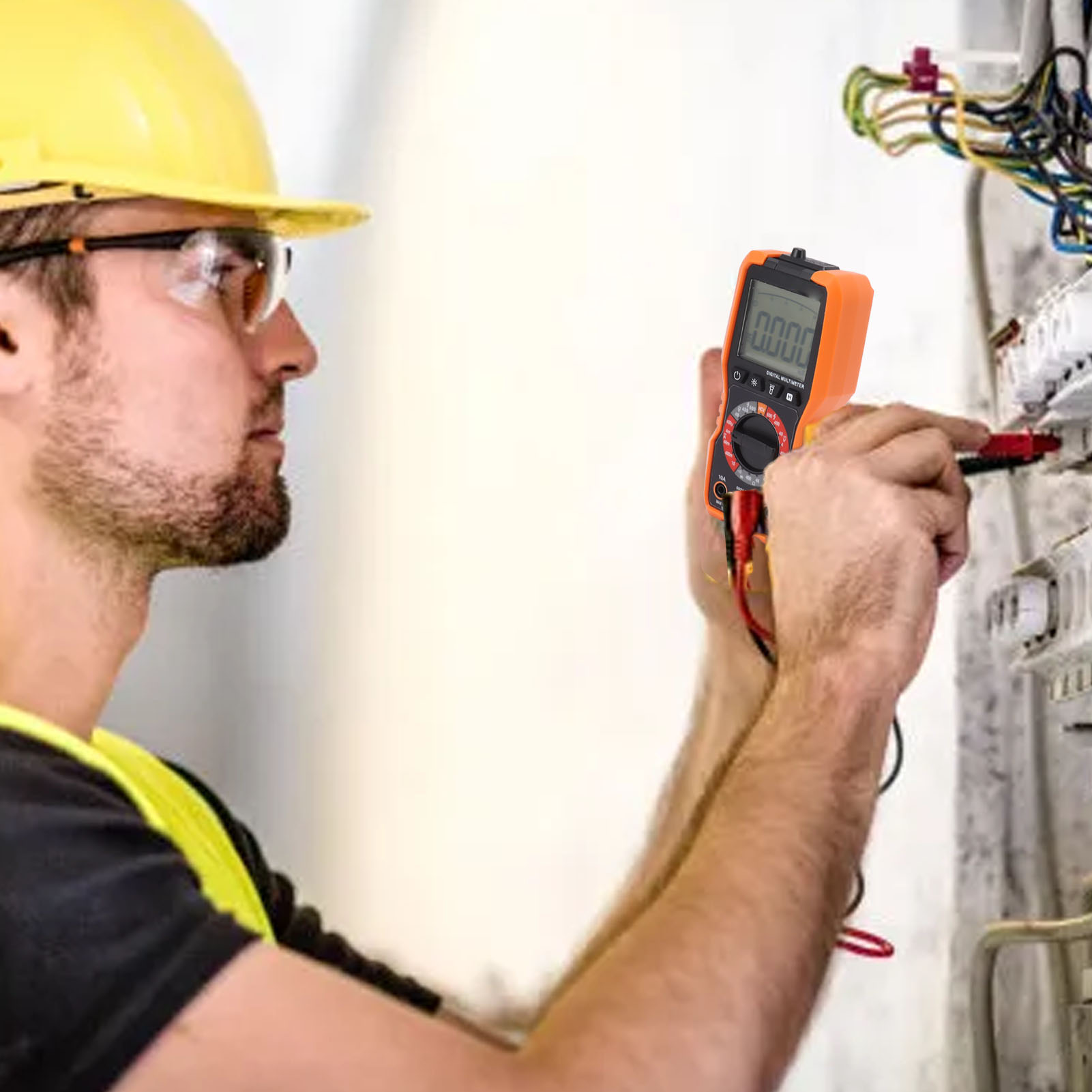 Bei Der Bestellung Eines Multifunktionalen Digitalmultimeters Beachten Sie Bitte, Dass Eine Bedienungsanleitung In Englischer Sprache Erforderlich Ist.