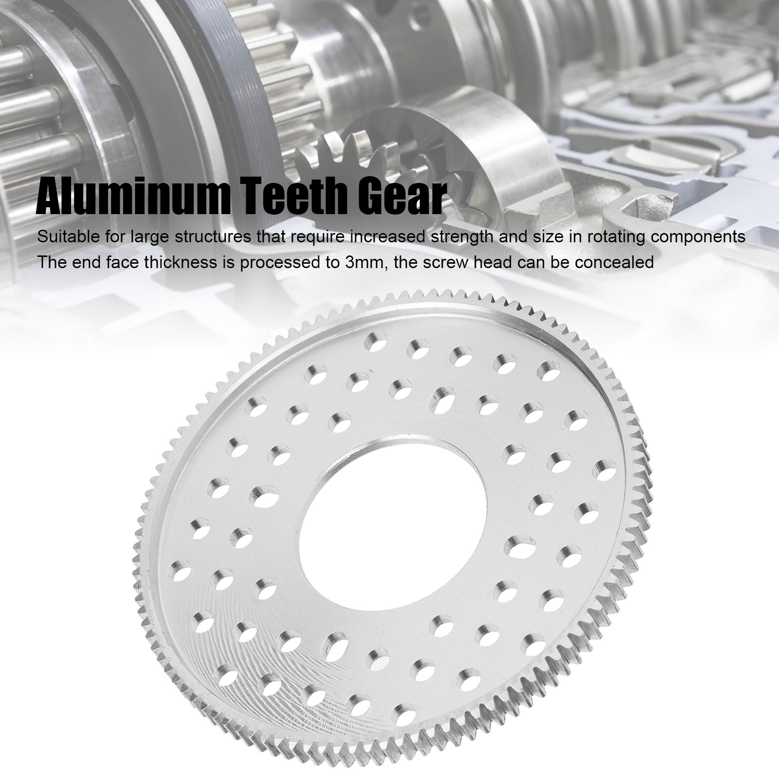 4302-0032-0105 105-zahn-stirnrad Aus Aluminium