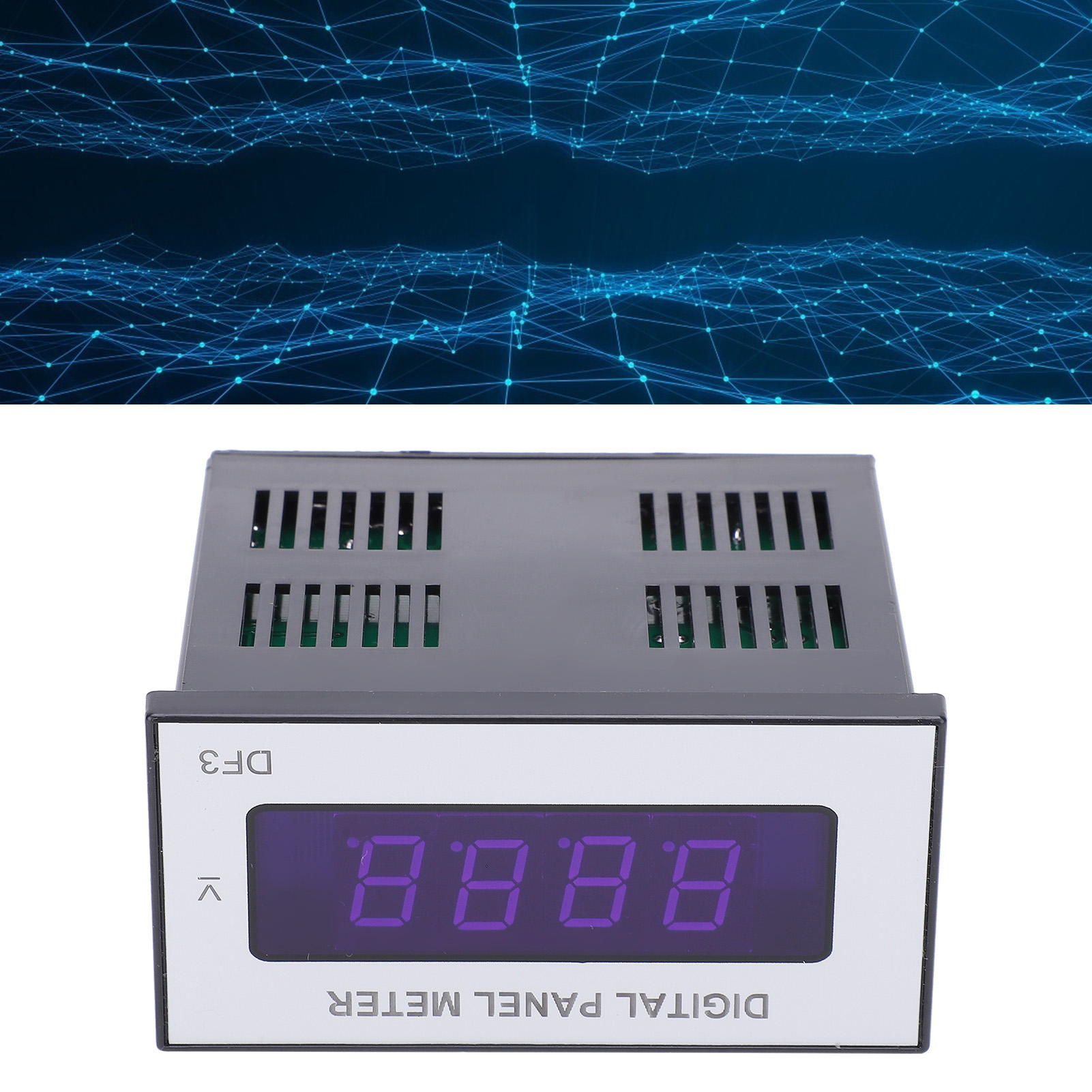 Berm@df3 Dc20v 220v Dreieinhalbstelliges Digitales Drehknopf-multimeter Zur Spannungs- Und Strommessung.