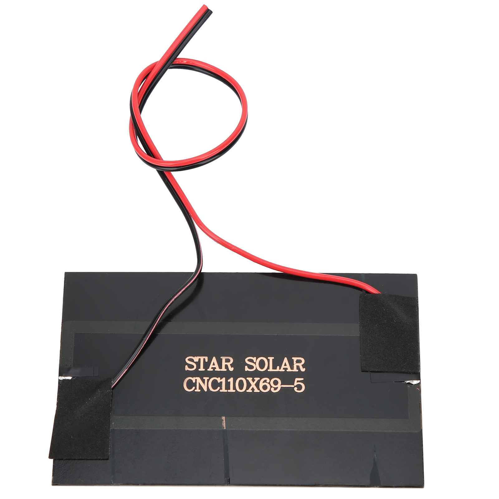 5v Dc 250ma Epoxidharz-solarpanel + 30cm Rotes Und Schwarzes Kabel
