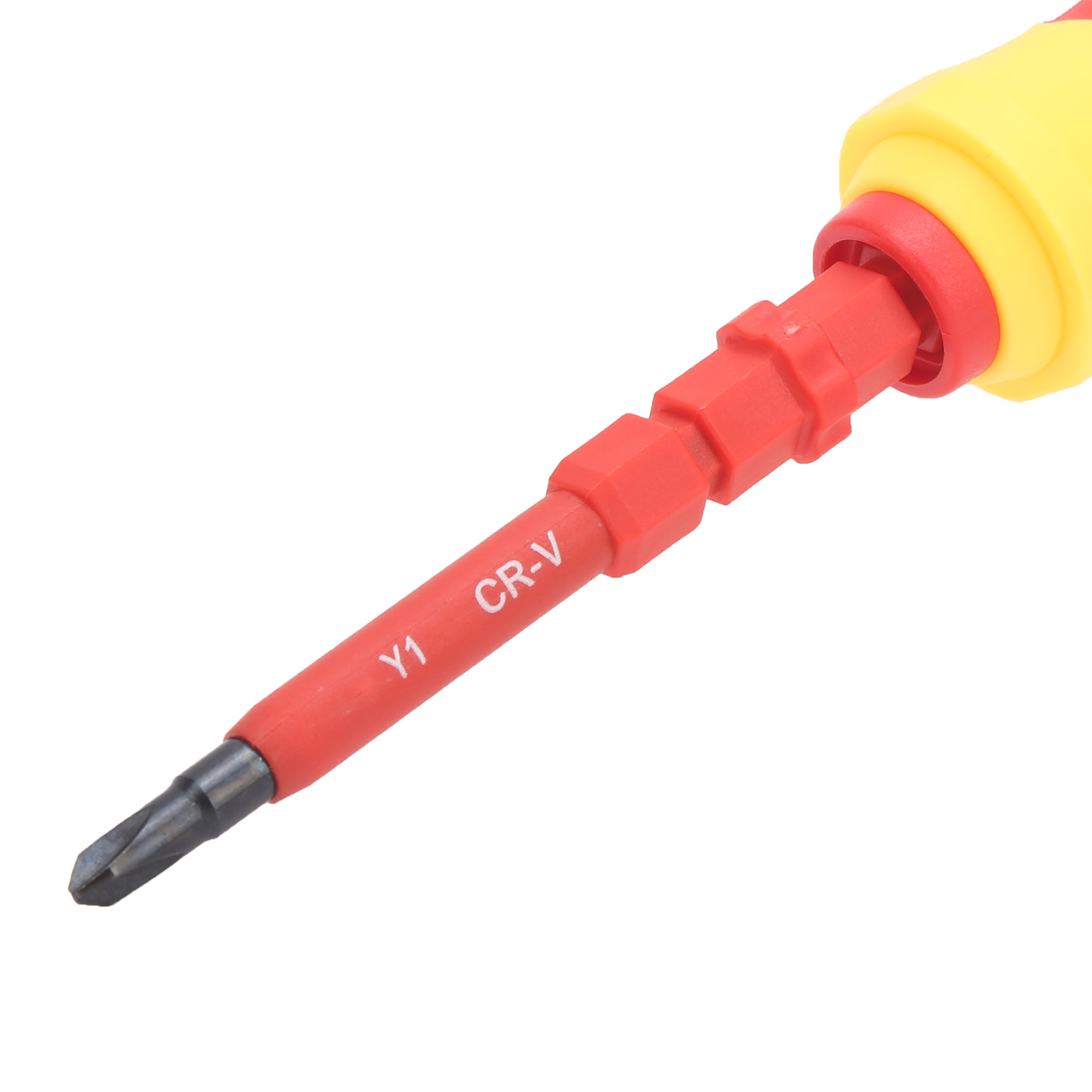 Isolierter Schraubendrehersatz Mit Doppelfunktion, Elektrische Sicherheitswerkzeuge, Hochspannung 500 V, Speziell Geformter Isolierter Schraubendreher.