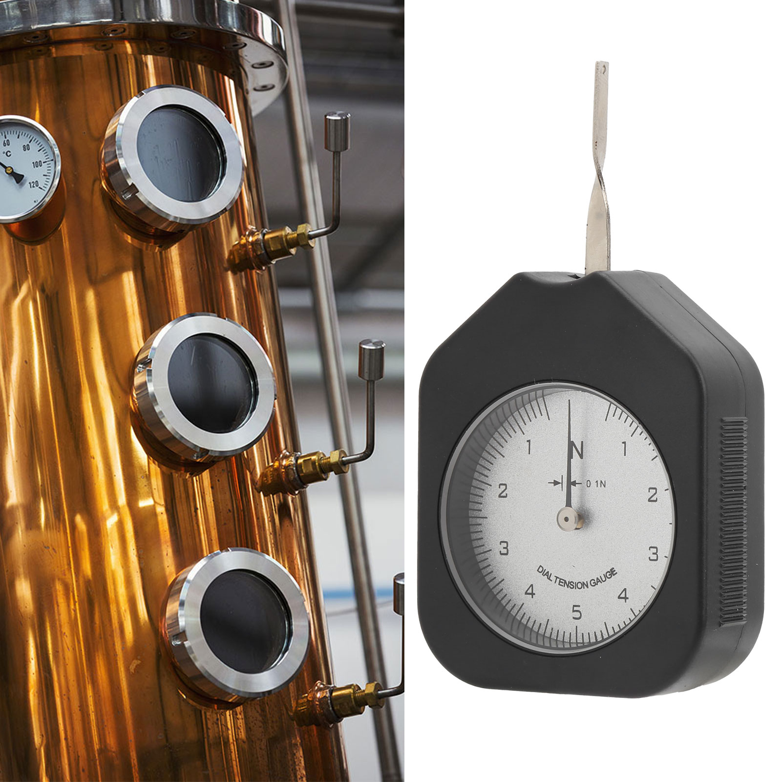 Blutdruckmessgerät Sen-5-1 Mit Skala, Einnadel-dynamometer, Einheit: Newton (n), 5 N, Einzelnadel