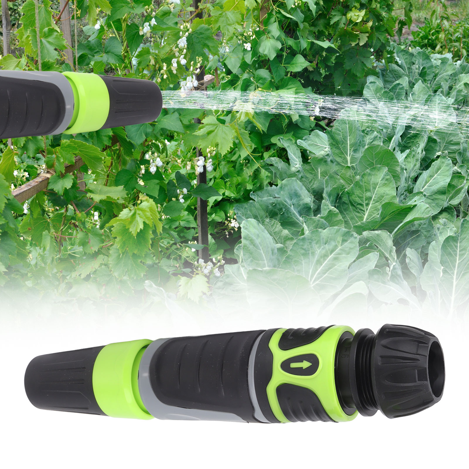 Gartenspritzpistolen-set, Verstellbarer Wasserstrahl, Wasserpistole Zum Bewässern, Autowaschen, Besprühen Und Trocknen Von Kunststoffen.