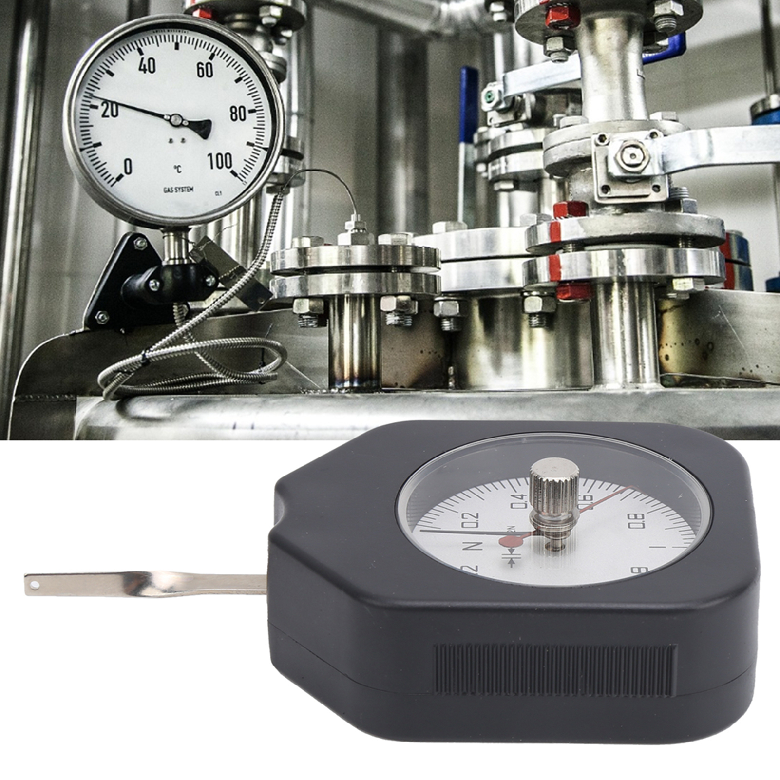 Blutdruckmessgerät Typ Sen-1-2, Doppelnadel-dynamometer, Einheit: Newton (n), 1 N, Doppelnadel