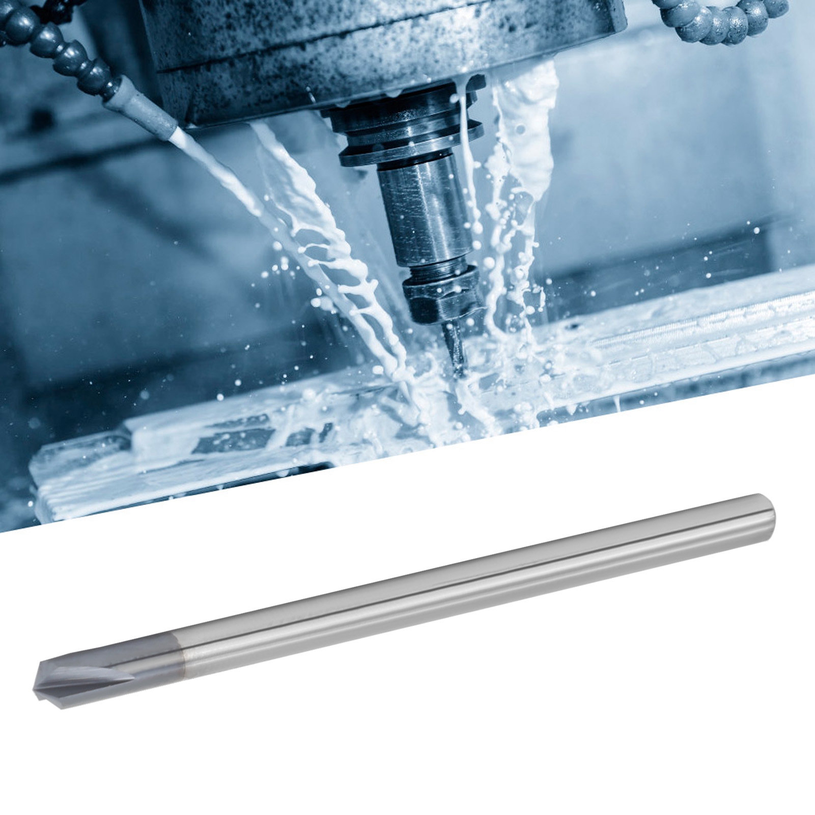 3-schneidiger Fasenfräser, 120°-cnc-fräsbohrer, D3120°50l