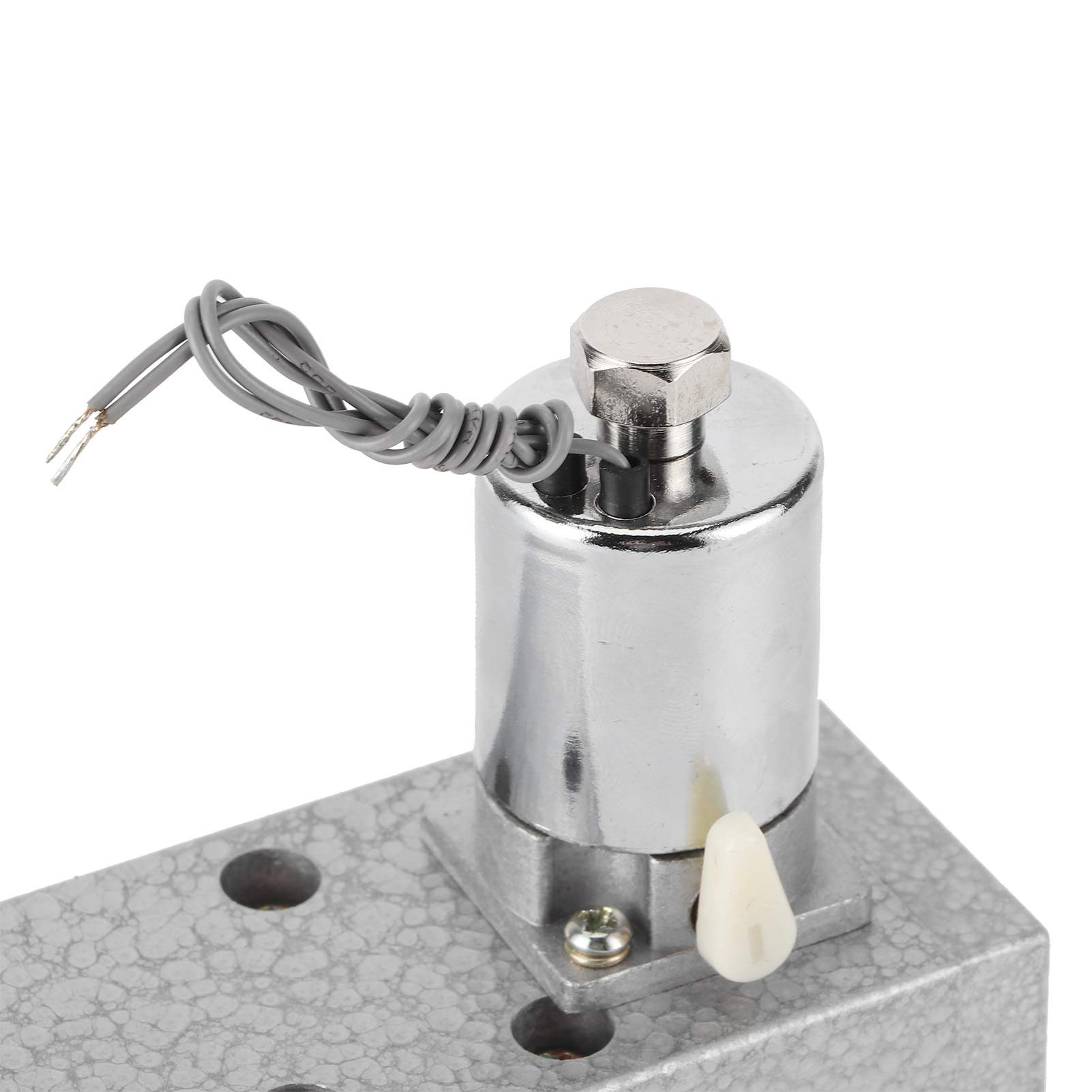 5-wege-magnetventil, 2-positionen, Rundkopf, Einfachwirkend, Verteiler G1/8" K25dh-6 Hdc12v
