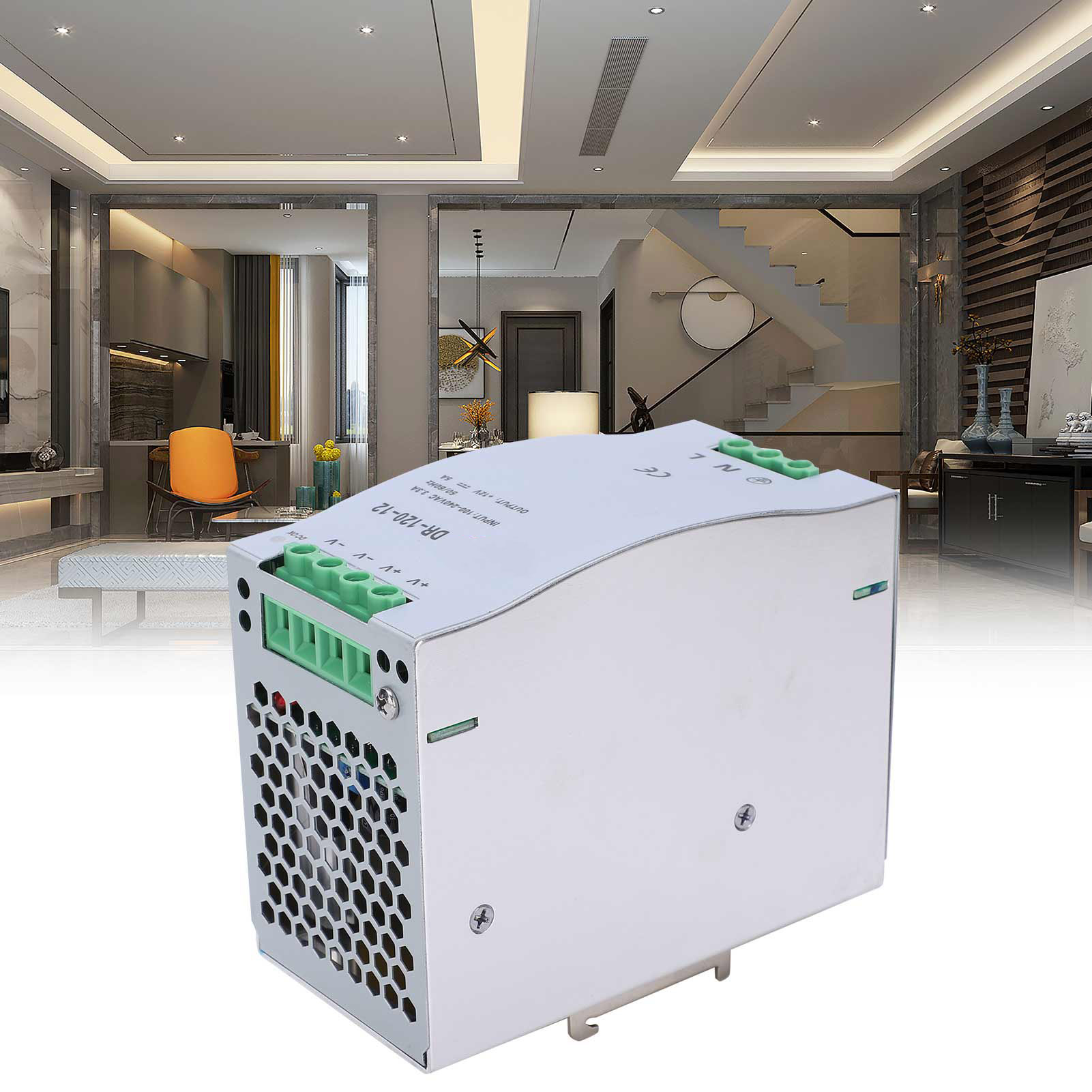 Berm@dr-120-12 Din-schienen-schaltnetzteil, 12 V 5 A, 120 W, Eingangsspannung 100–240 V Ac