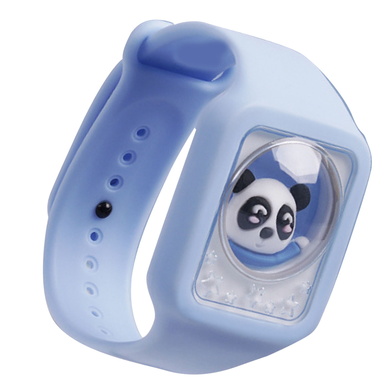 Lebeibei Mückenschutzarmband Mit Ätherischen Pflanzenölen Für Kinder Und Babys, Mückenschutzuhr Für Draußen, Silikonarmband, Beruhigendes Blau