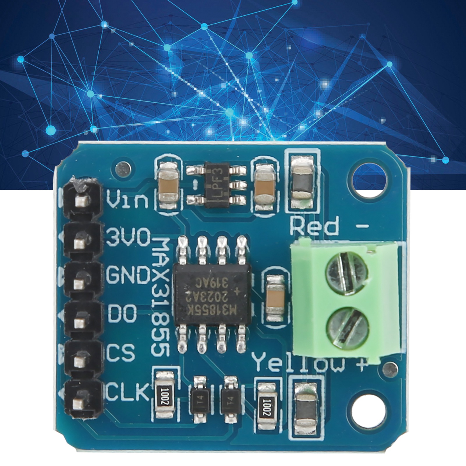 Max31855 Typ K Thermoelementmodul, Hohe Temperatur 1350°c, Spi-schnittstelle, Digital Ablesbare Temperatur.