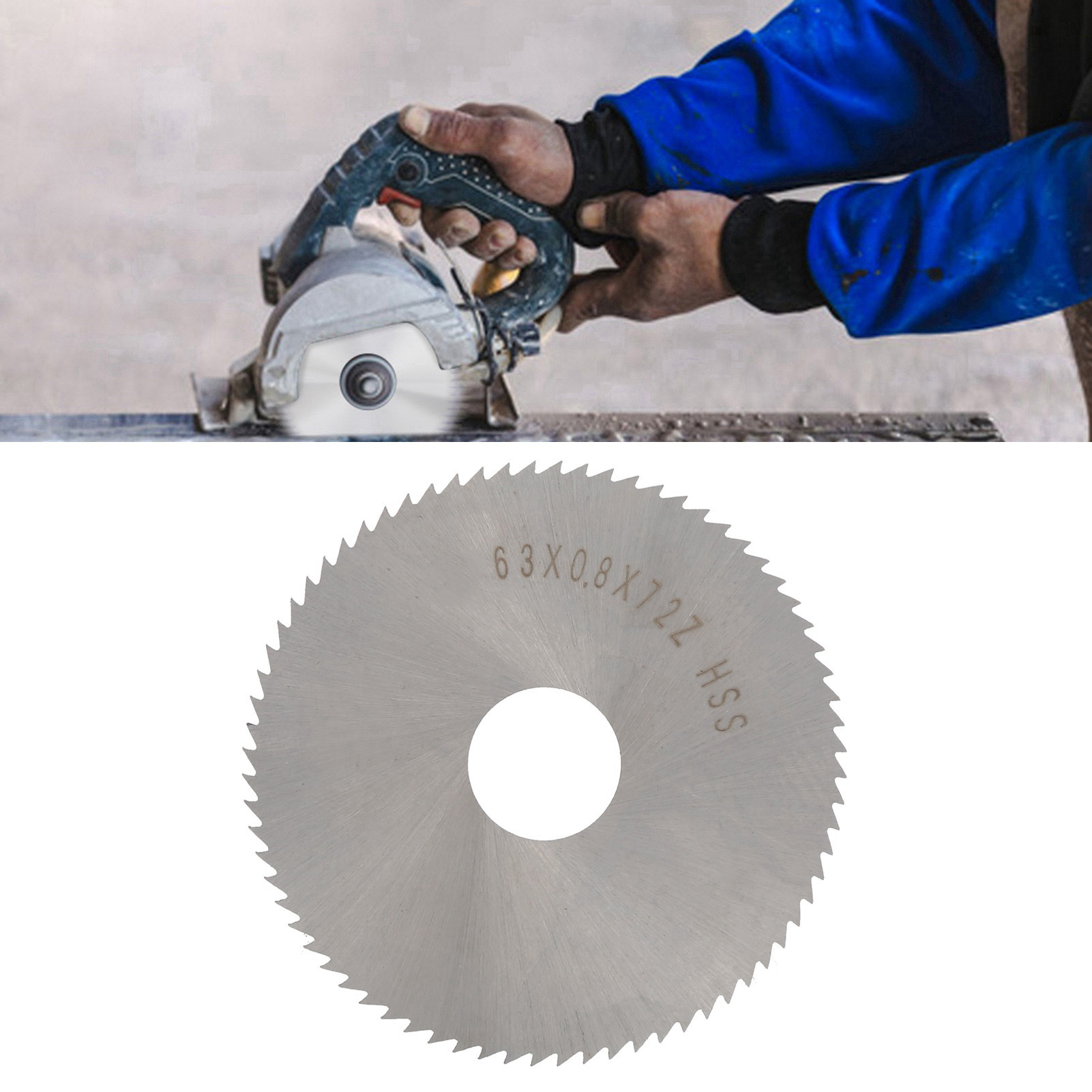 Sägeblatt-schneidscheibe 630.81672 W6542 Aus Hochgeschwindigkeitsstahl Zum Schneiden Von Aluminium, Kupfer Und Eisen.