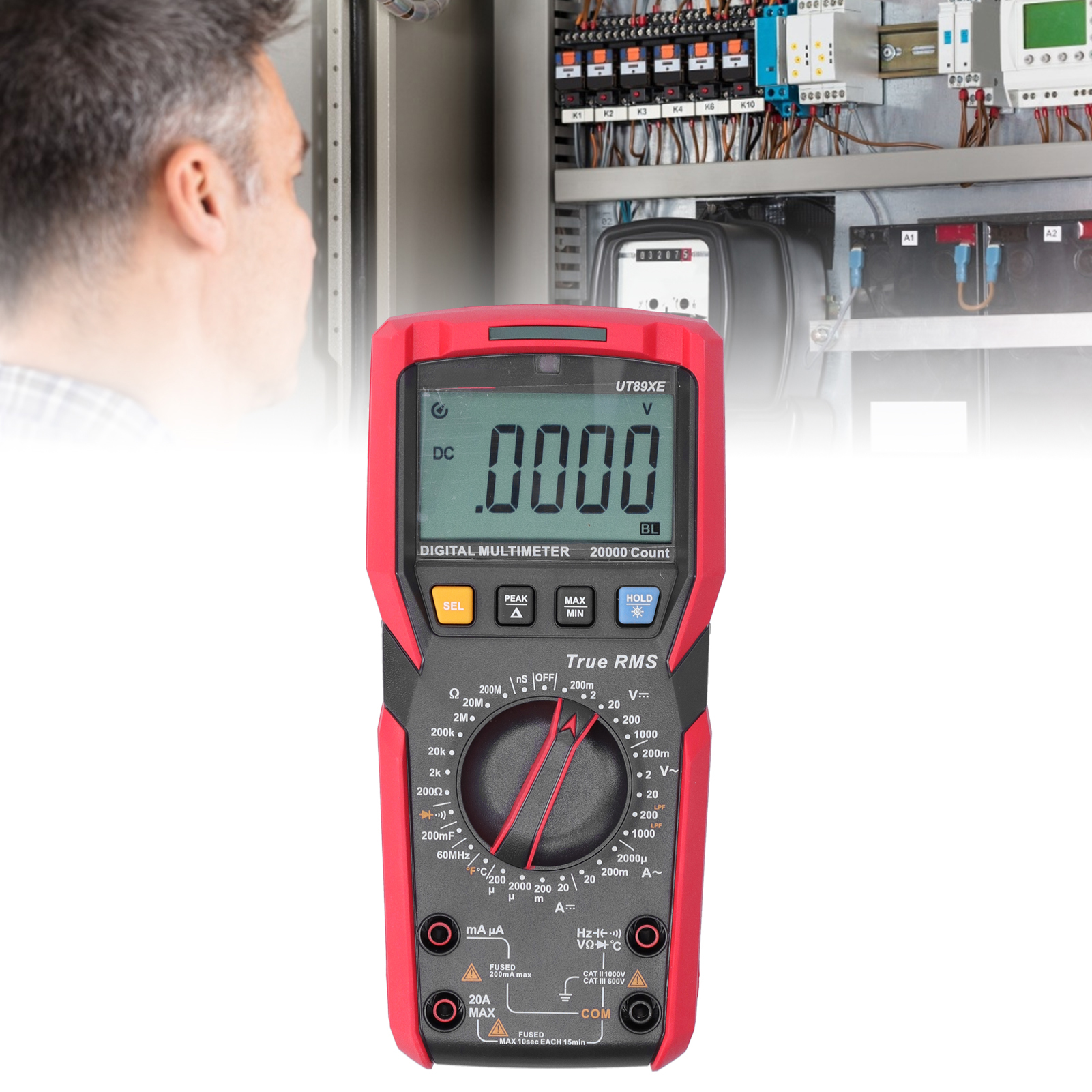 Ut89xe Uni-t/uni-t Hochpräzisions-digitalmultimeter, 4,5 Stellen, Multimeter Für Reparaturelektriker