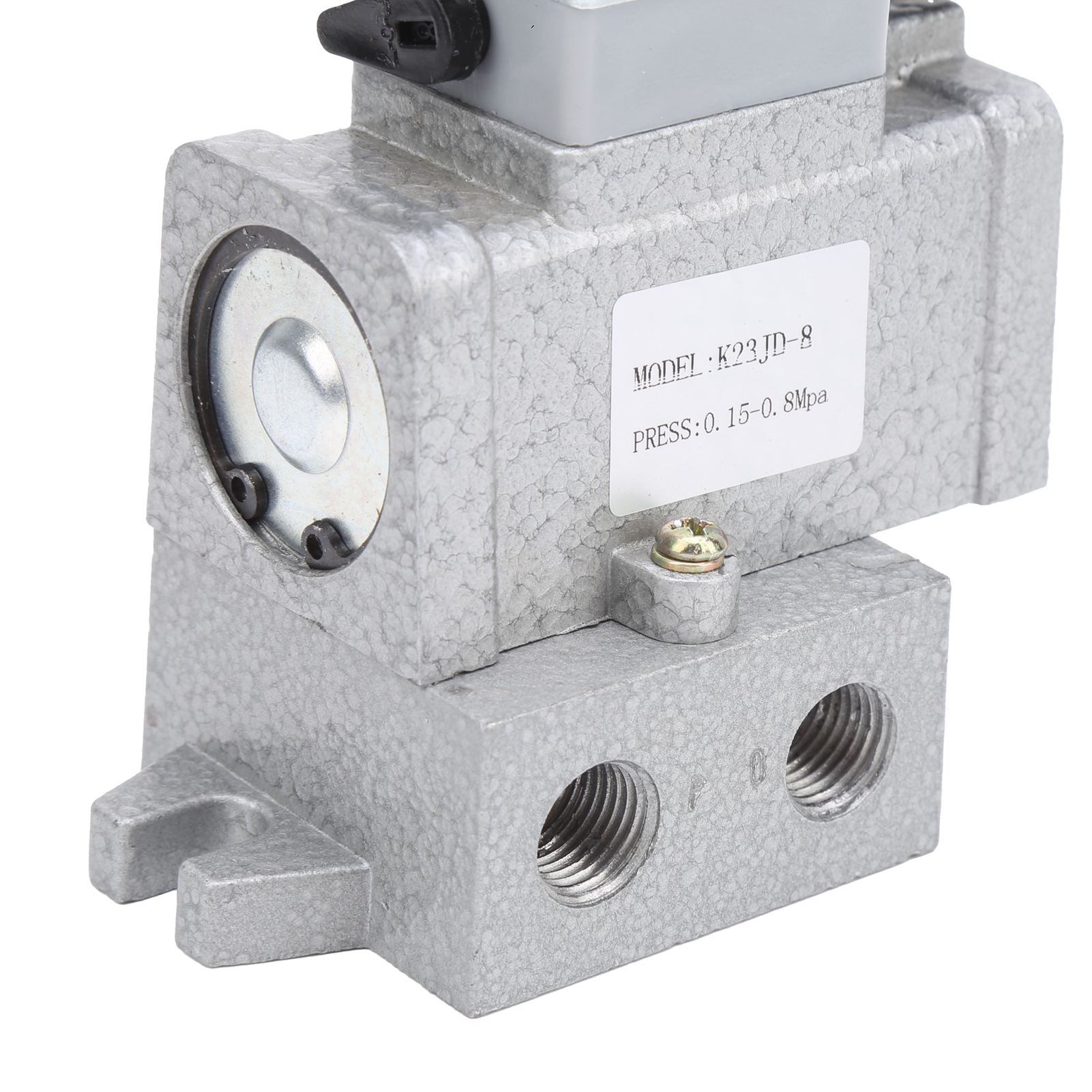 Dreiwege-magnetventil Mit Zwei Positionen, Elektrisch Betätigter Verteiler, G1/4"-vierkantkopf K23jd-8ac220v