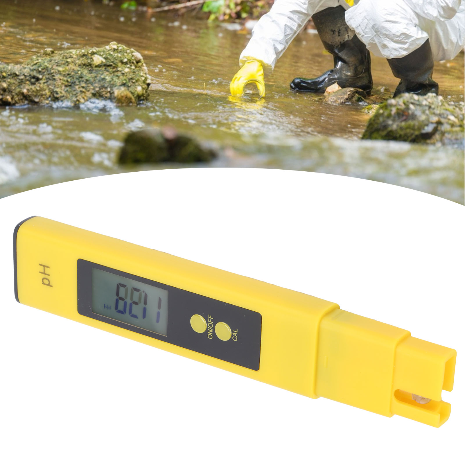 Ph02s Tragbares Ph-messgerät Mit Hochauflösendem Digitaldisplay Zur Wasserqualitätsprüfung