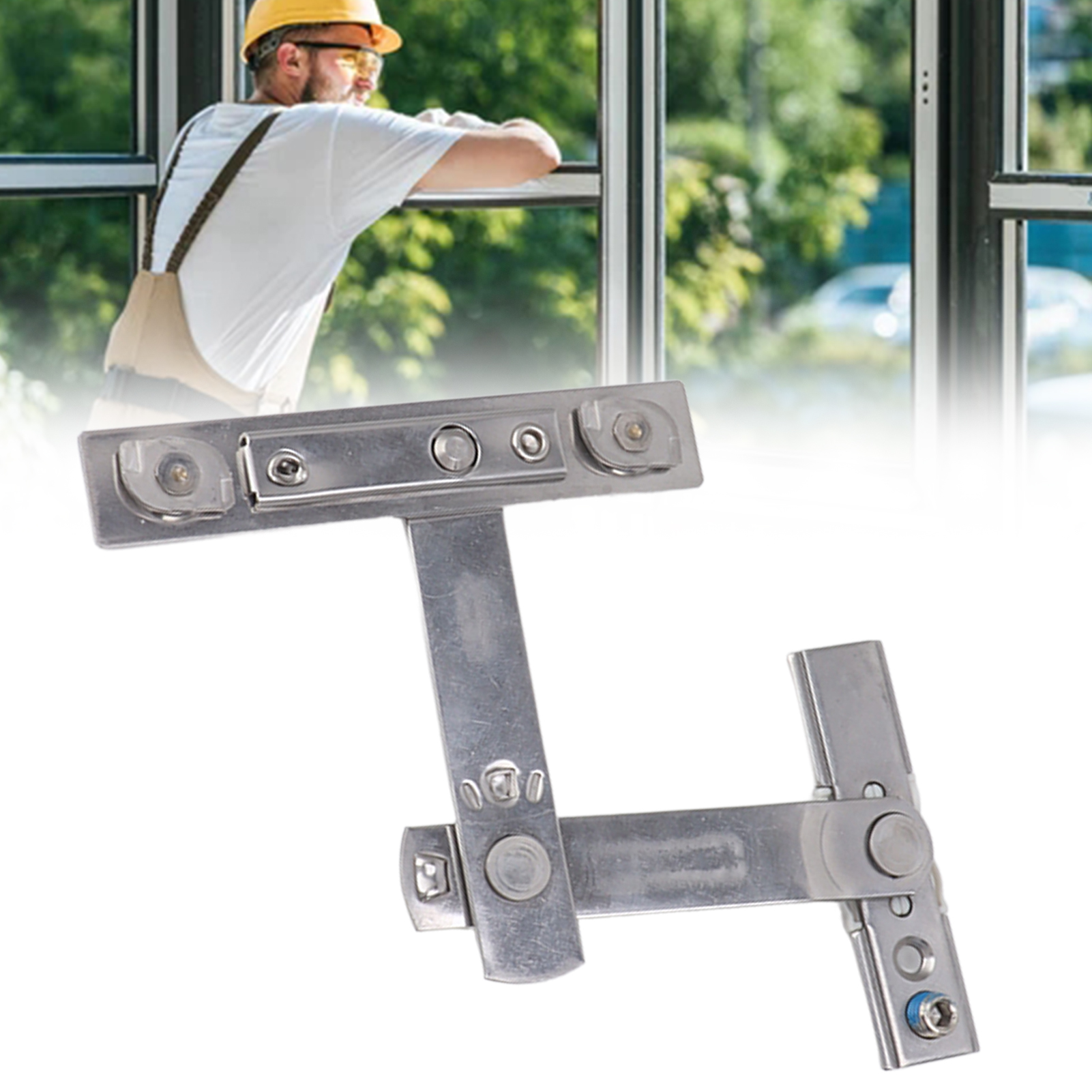 Thermisches Trennfenster Ohne Bohren Mit Schlüssel, Lüftungsbegrenzer, Nach Außen Und Innen Öffnend, Öffnungssperre, Kindersicherung, 14 Mm Nutbreite.