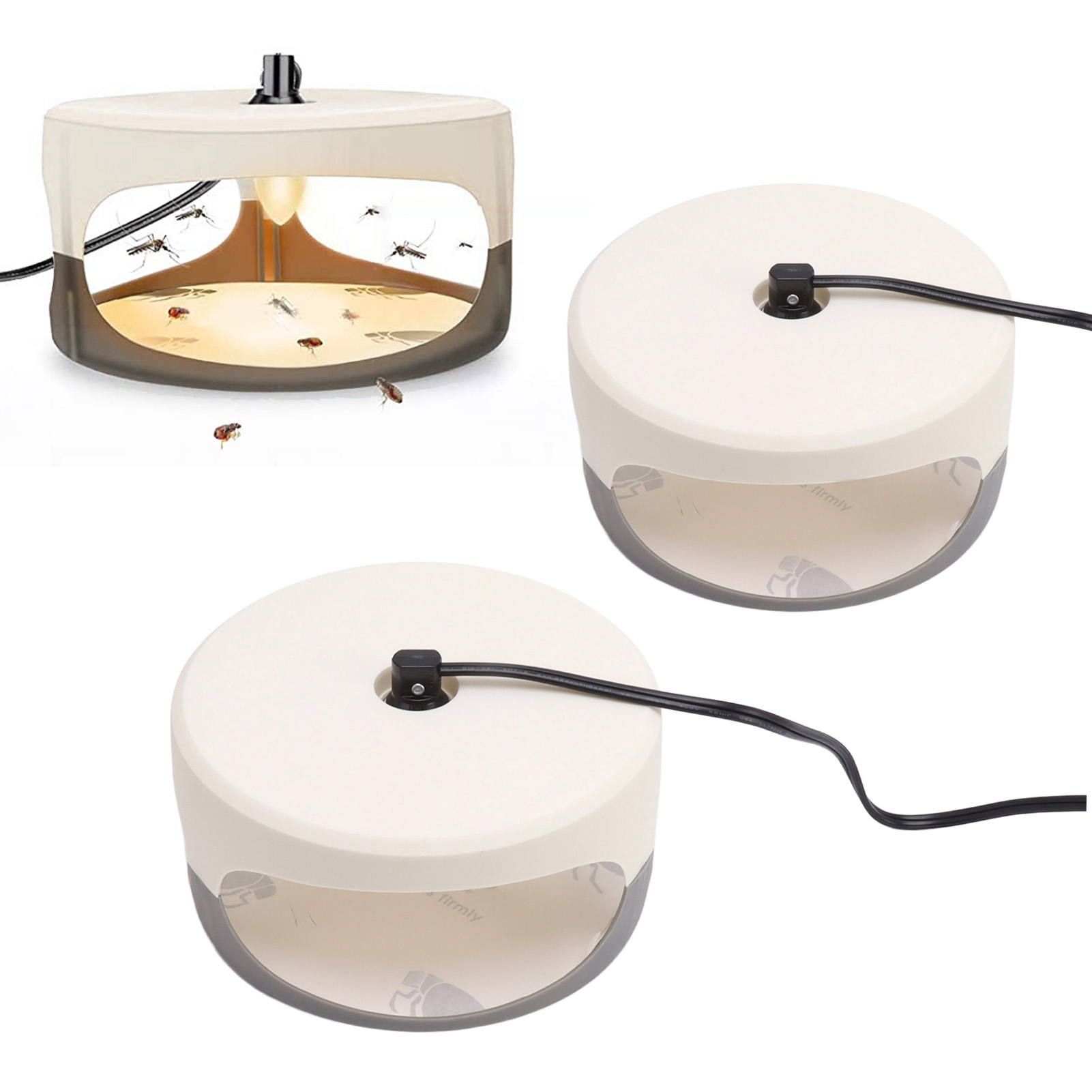 Flohfalle, Flohlampe Für Haustiere, Klebefalle Für Flöhe, Europäischer Standard 220 V