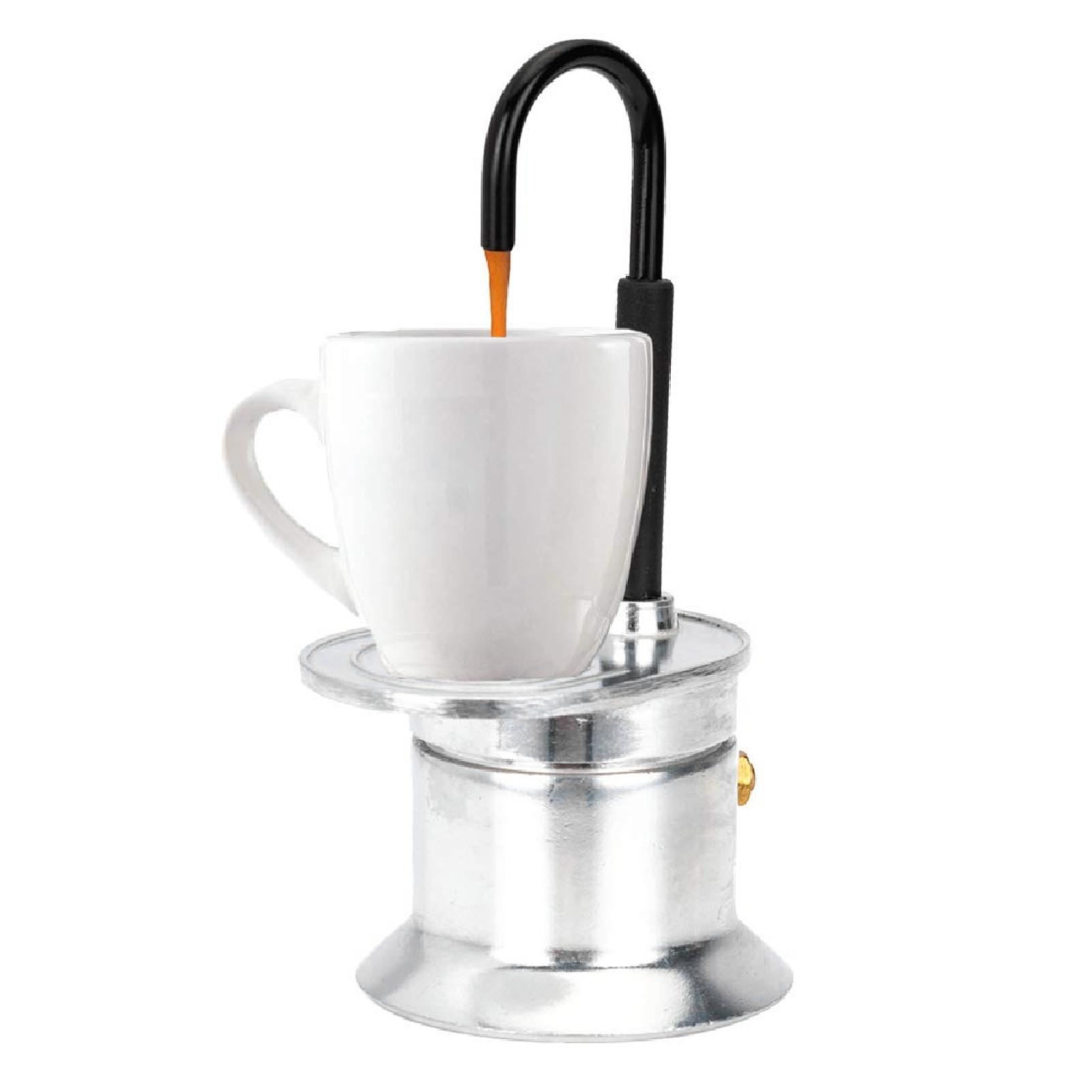 Mokkakanne (1 Tasse, 50 Ml), Italienische Kaffeemaschine, Filterkaffeemaschine, French Press