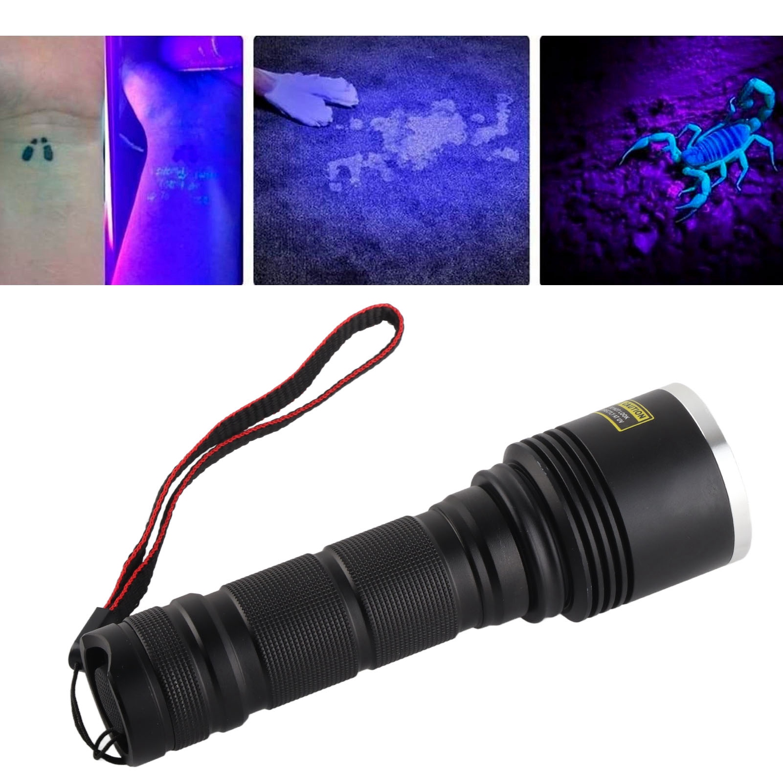 365-nm-uv-taschenlampe, Schwarzlicht-hundeurin-detektor, Mit Harz Gehärteter Trockenfärbe-skorpion
