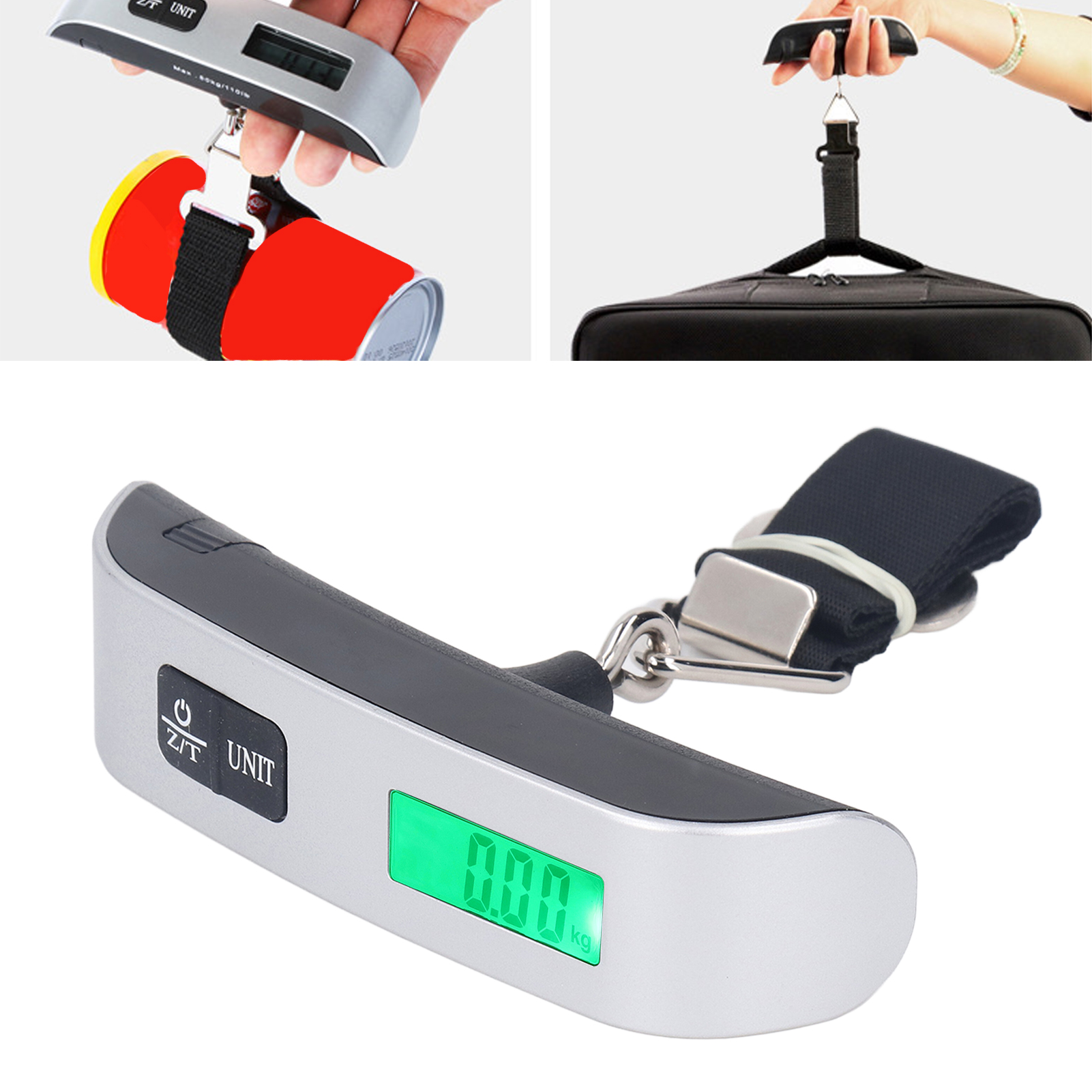 Tragbare Elektronische Mini-waage (50 Kg) Für Zuhause, Reisen, Angeln Und Gepäck