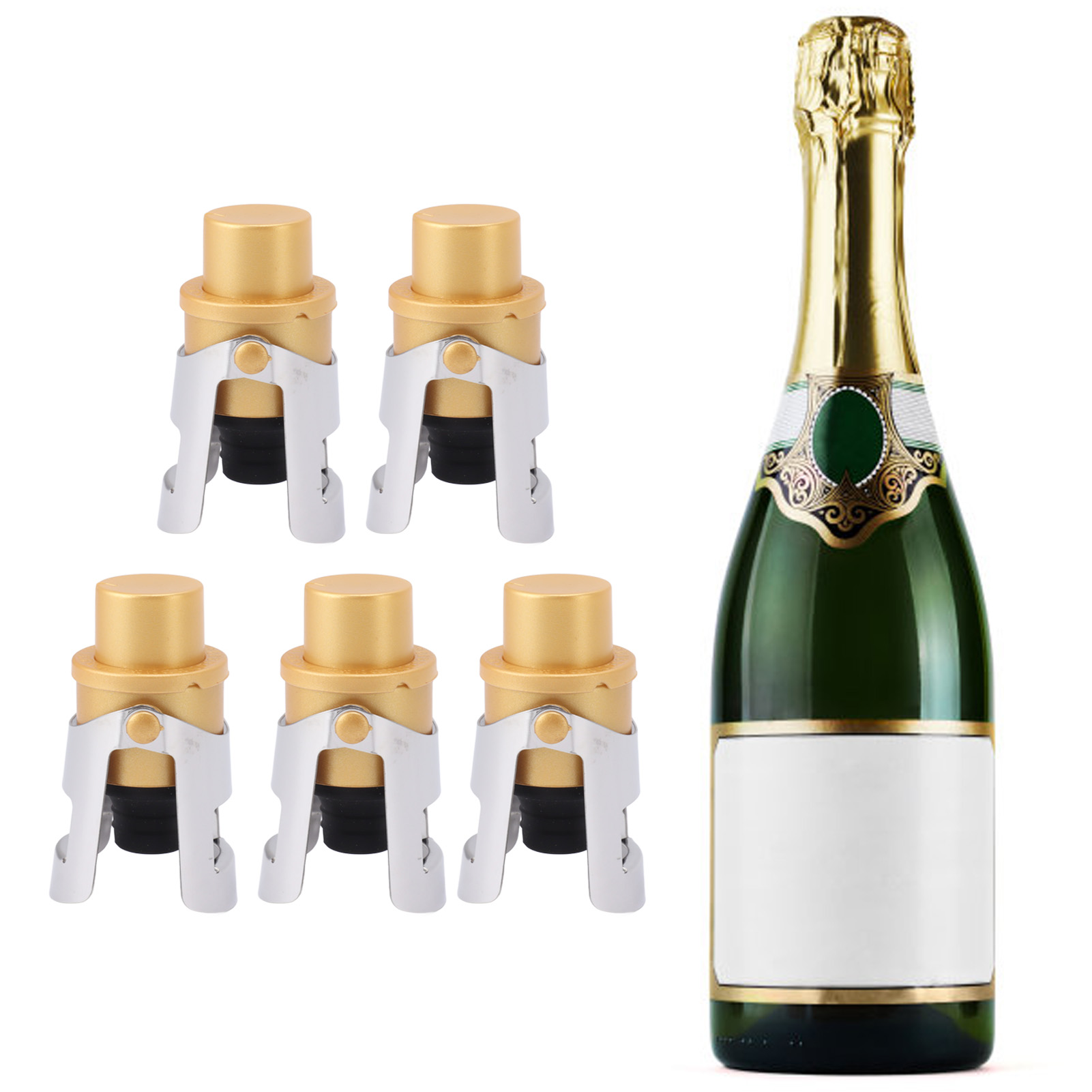 Champagnerverschlüsse Aus Edelstahl, Champagnerflaschenverschlüsse, Weinverschlüsse, Sektverschlüsse