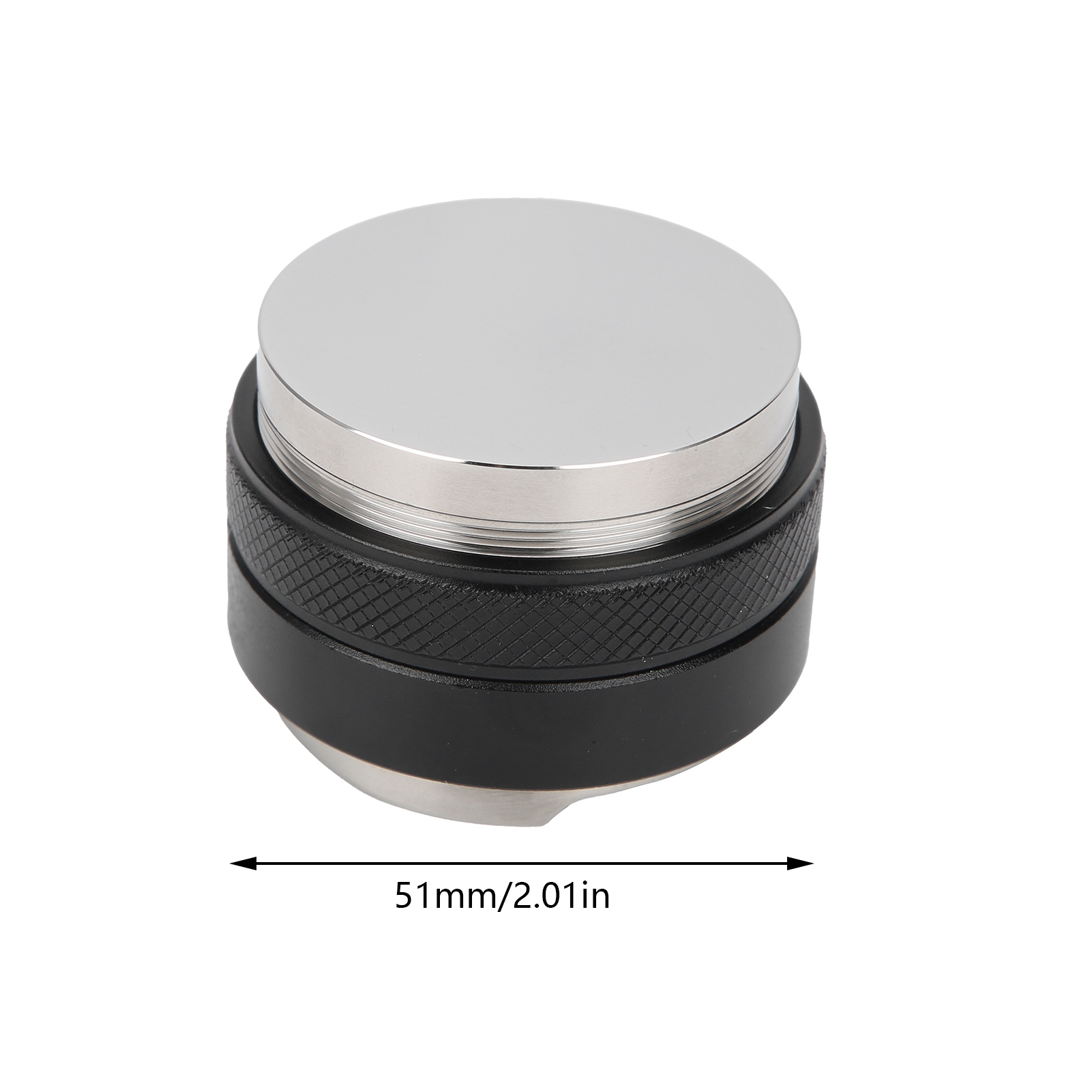 Kaffeetamper Aus Edelstahl 304, Doppelkopf-kaffeeauslauf, Macron Hammer Kaffeeauslauf, 51 Mm
