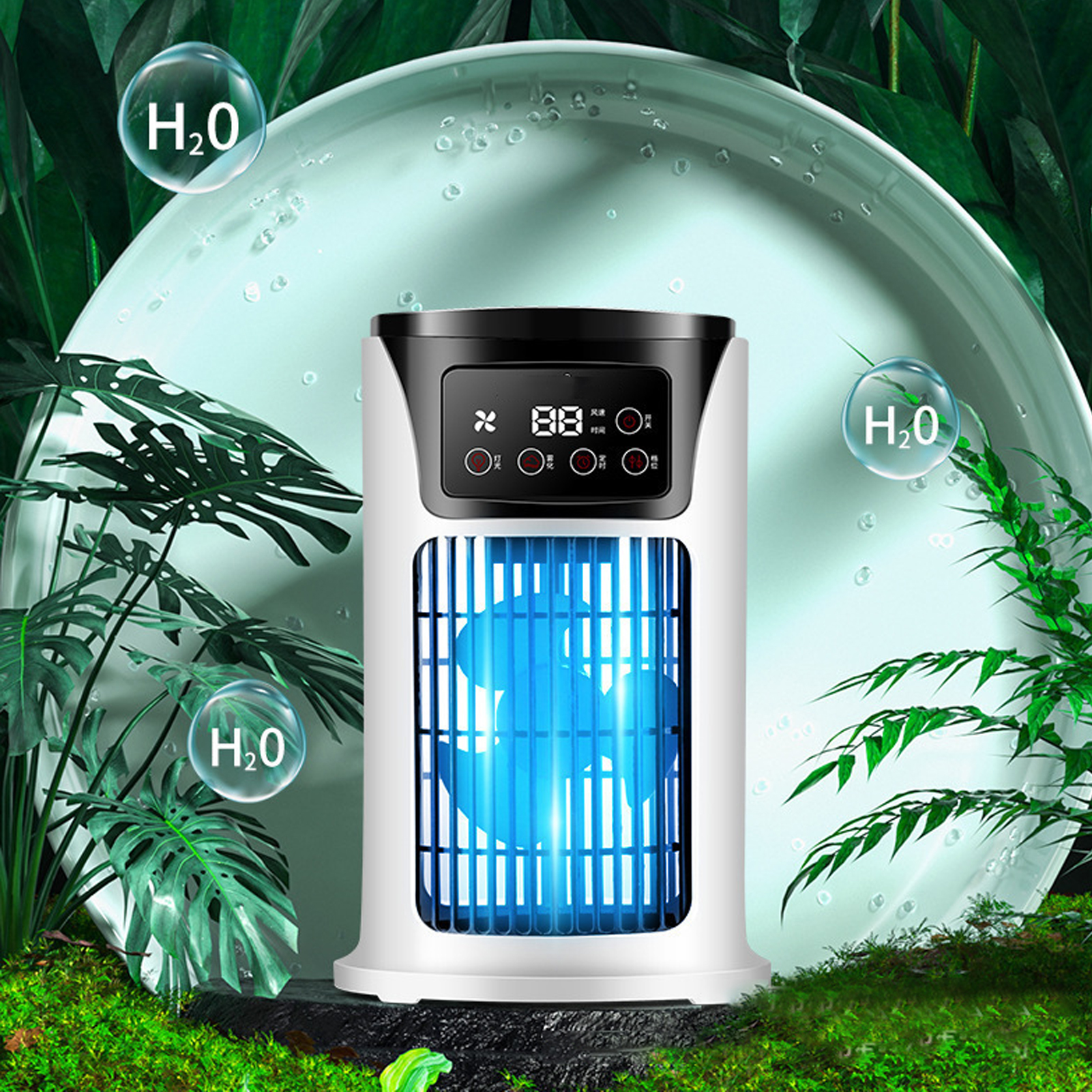 Luftkühler Für Zuhause, Kühlgerät, Luftbefeuchter, Luftreiniger, Ventilator, Klimaanlage, Usb-tischkühler