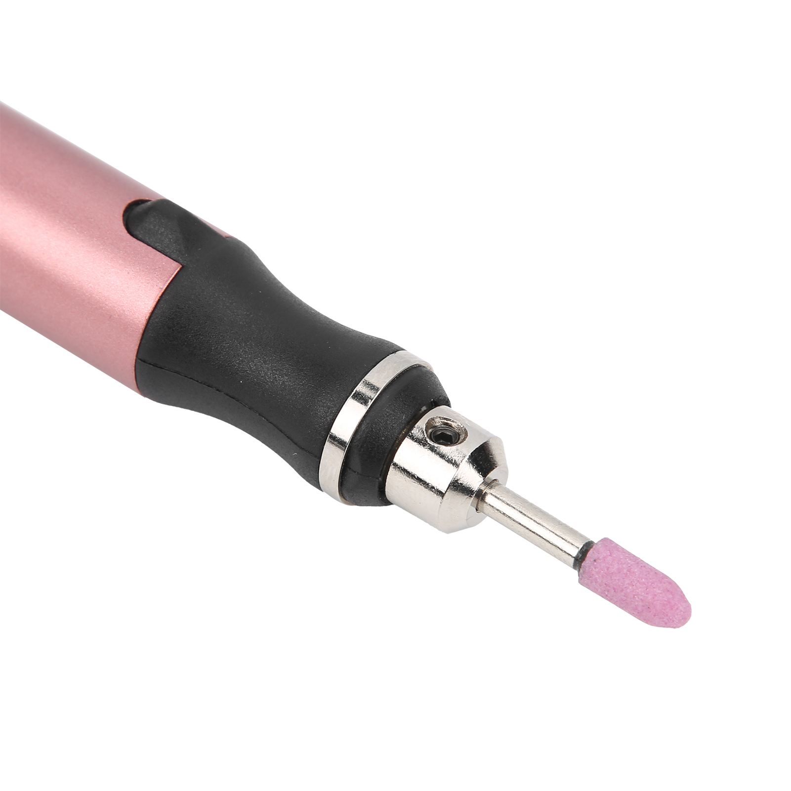 Mini-akku-nagelpoliergerät + Nagellackentferner-zubehörset (52-teilig, Roségold)