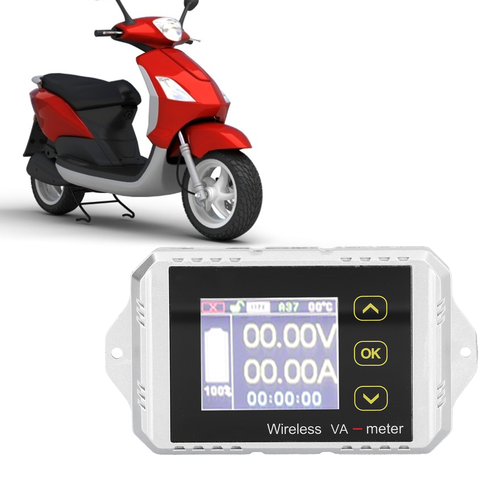 Gleichstrom-voltmeter Mit Farbanzeige, Amperemeter, Kapazitätstester Für Elektrofahrzeuge, Coulombzähler Vat-1030