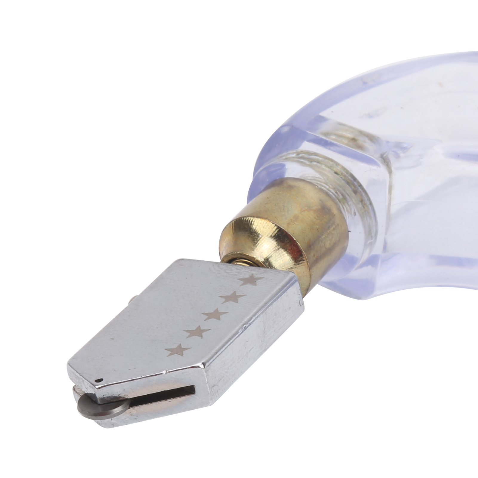 Tragbarer Glasschneider, Spezialschneidemesser, Ölgefüllte Walze, Multifunktionaler Glasschneider Mit Gebogenem Griff