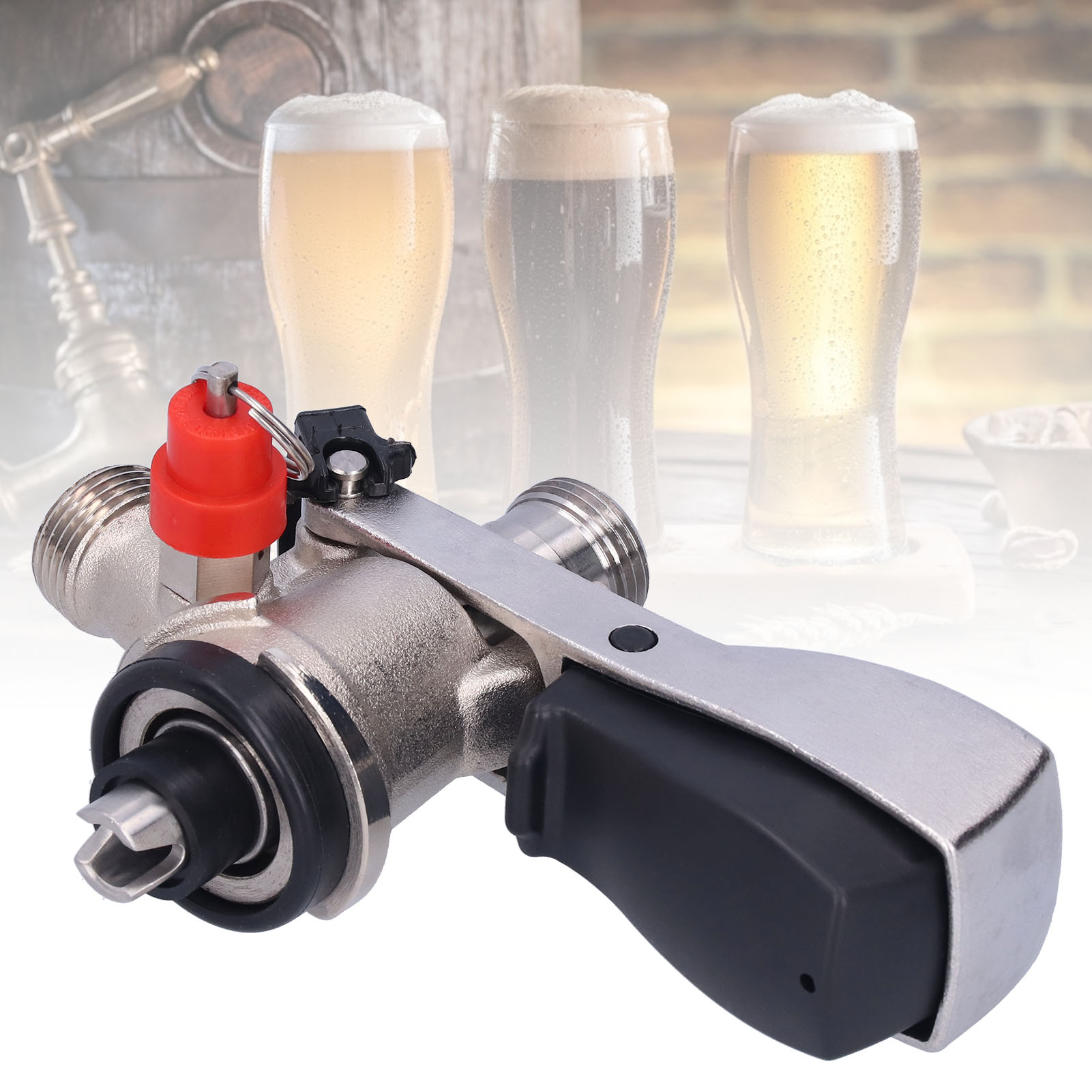 Zubehör Für Bierzapfanlagen, Zapfanlagen, S-förmige Zapfanlagen Mit Auslassventil, Brunnenzapfanlage