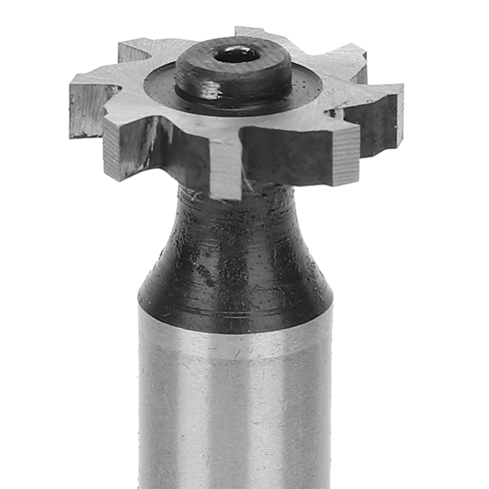 Starrer T-nutfräser Mit Geradem Schaft Aus Schnellarbeitsstahl (hss) Für Halbkreisförmige Nutfräser, 3 X 16 X 10 Mm