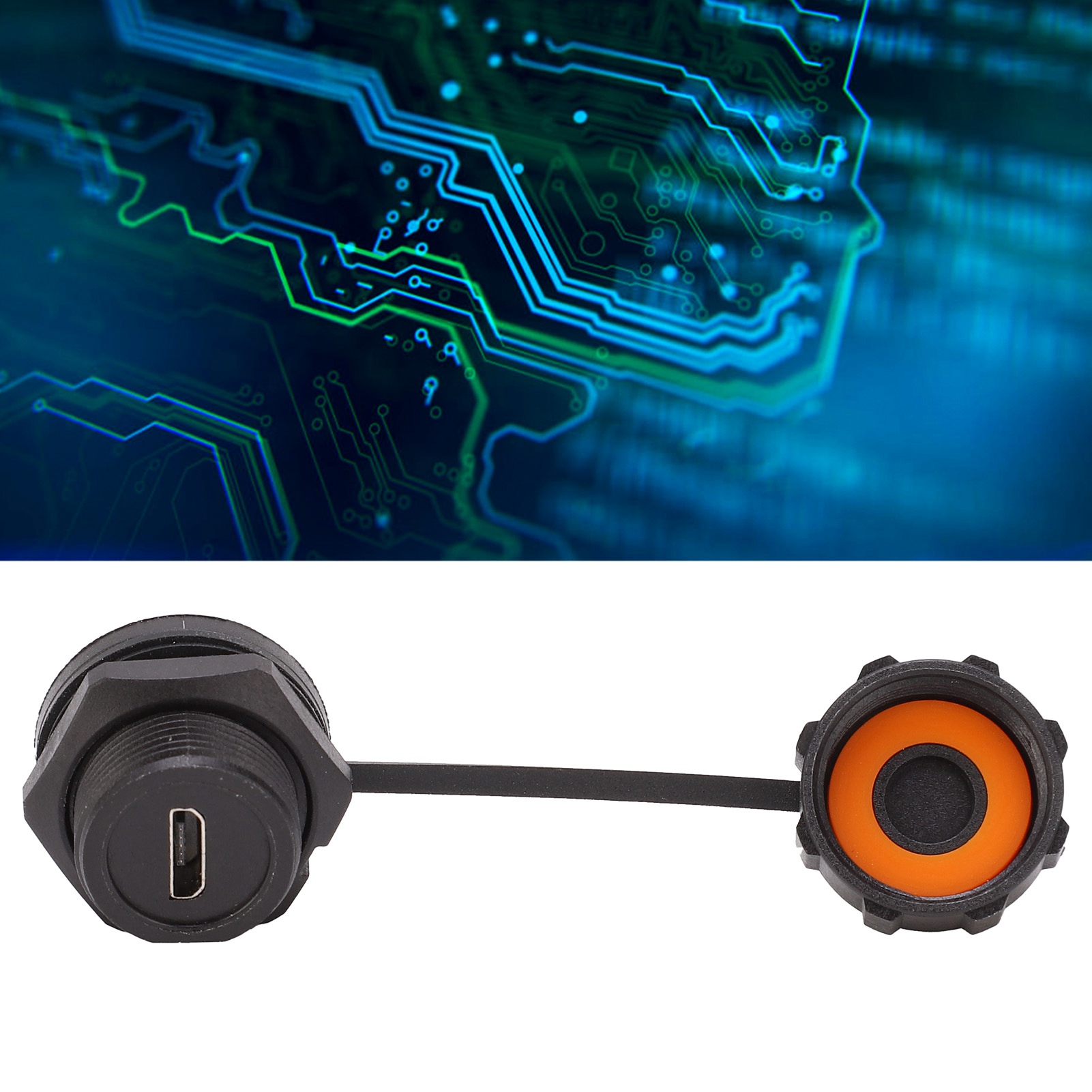 Wasserdichter E10mc-tf-ff Usb-anschluss, Micro-usb-buchse/motherboard-rückseitenanschluss