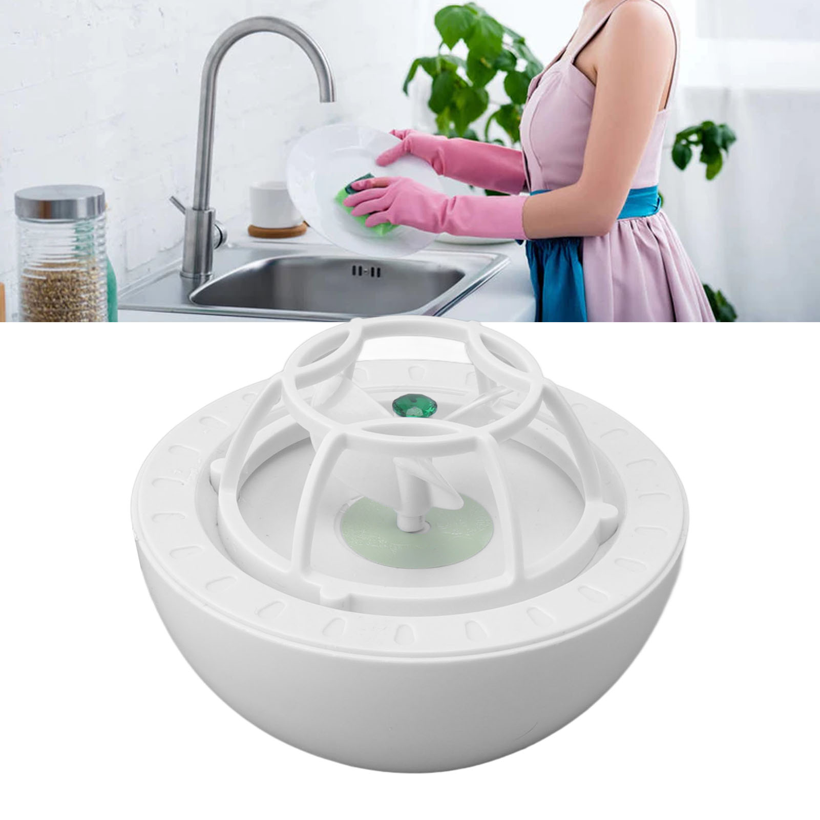 Tragbarer Ultraschall-geschirrspüler, Mini-wellenreiniger Für Obst Und Gemüse, 100–240 V, Umweltfreundlich, Entspricht Europäischen Normen