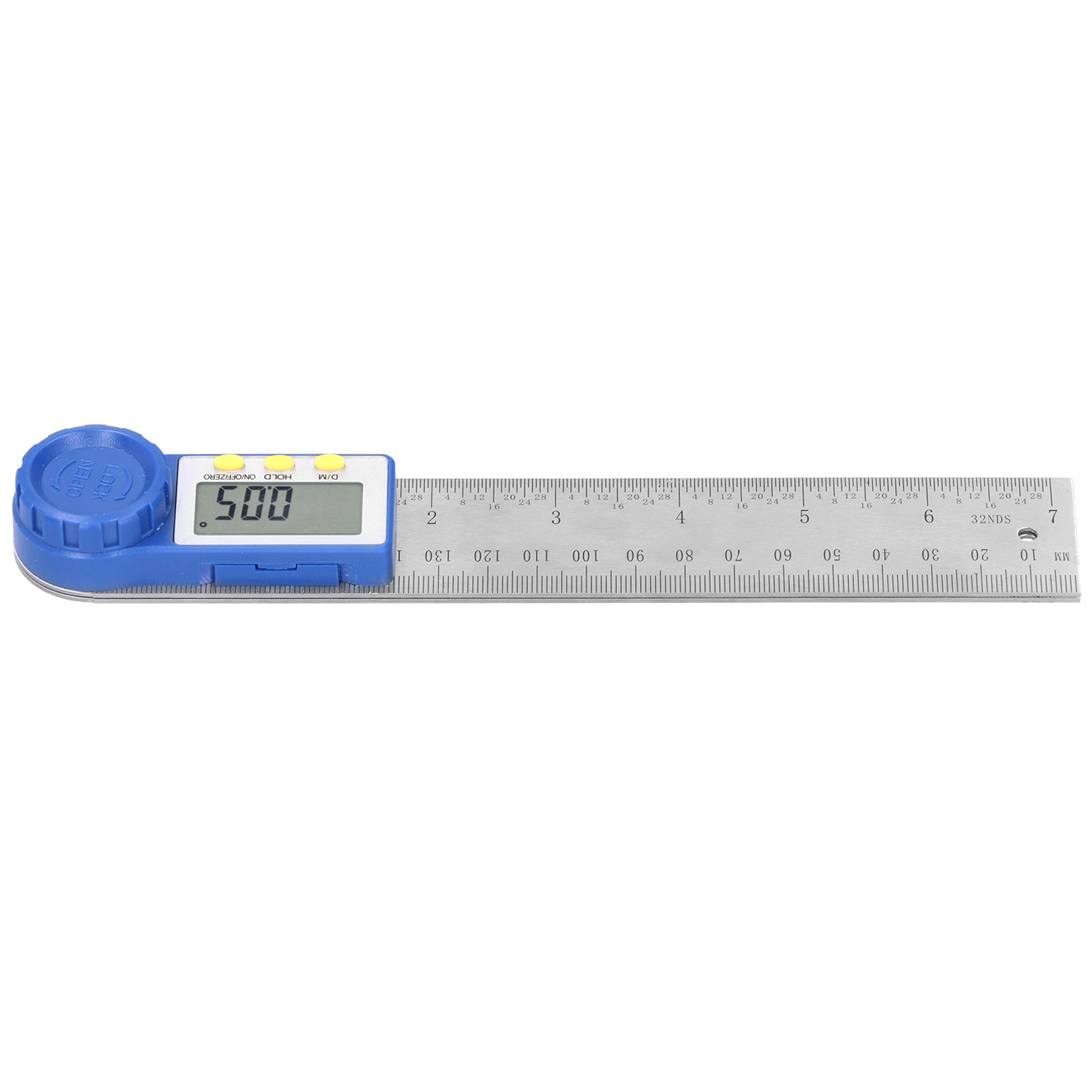 Digitaler Winkelmesser, Universal-winkelmesser, Hochpräzises Winkelmessgerät, Multifunktionaler Elektronischer Winkelmesser, Lineal, Winkelmesser