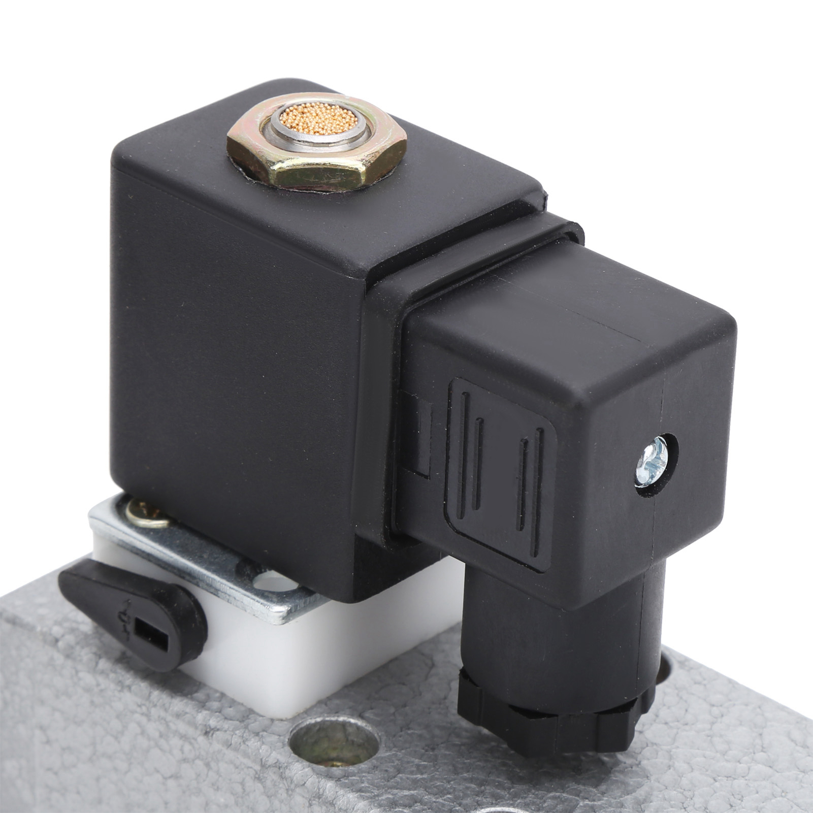 4-wege-magnetventil Mit Zwei Positionen, Vierkantkopf, Einfachwirkend, Verteiler G1/4" Q24dh-8dc24v