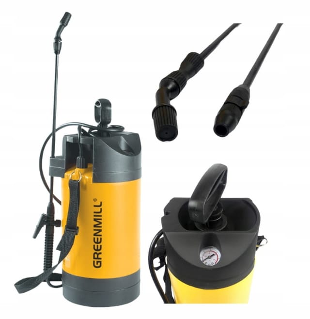 Professioneller Drucksprüher mit Manometer 5l