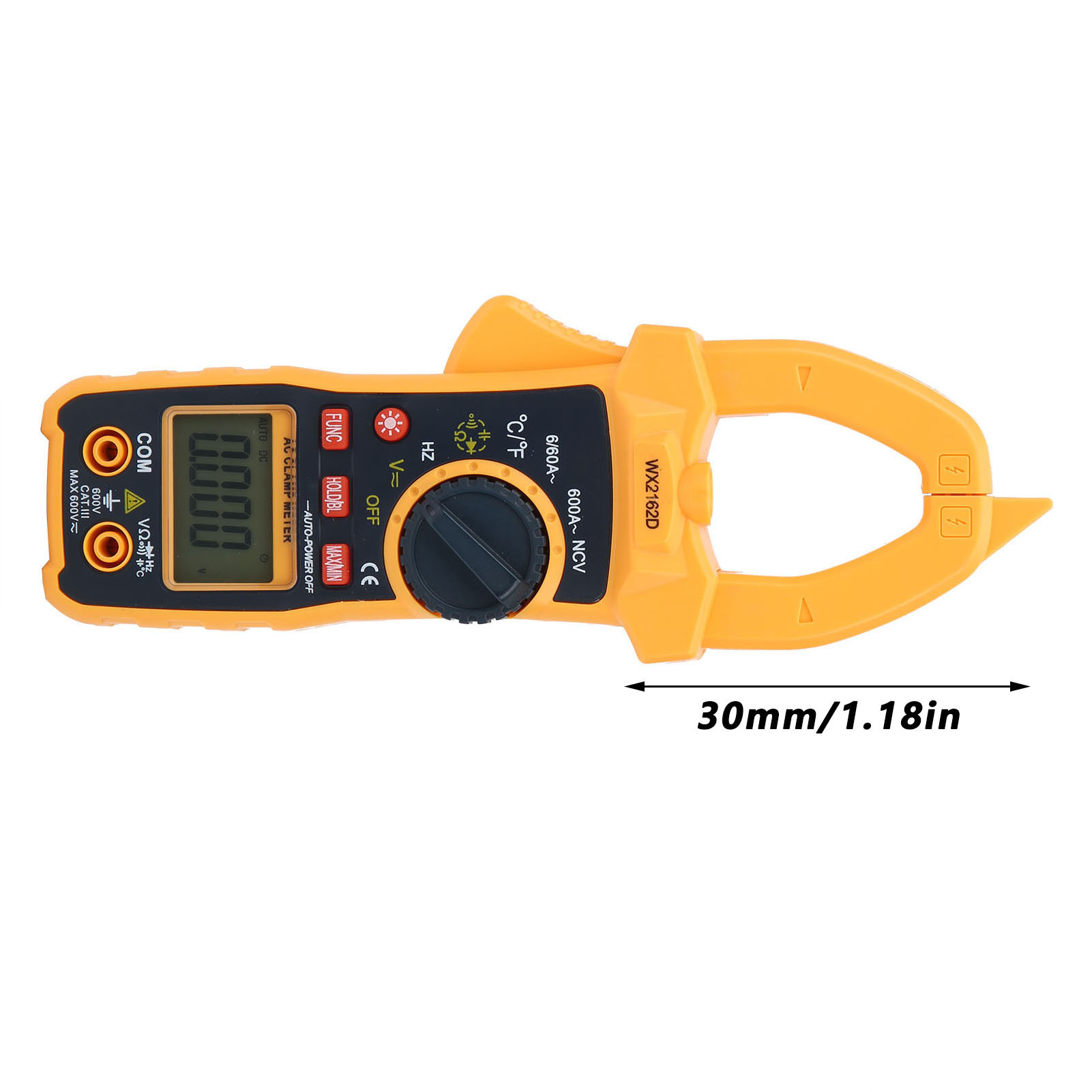 Wx2162d Stromzange Für Wechsel-/gleichspannung (multimeter)