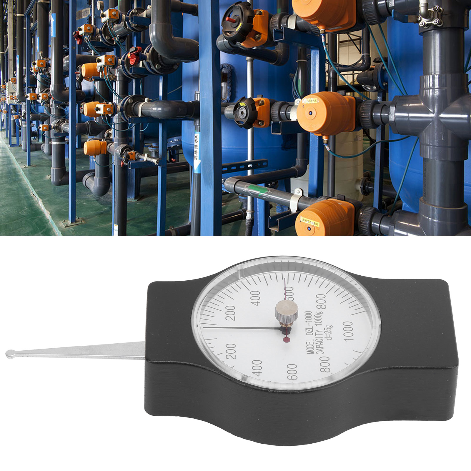 Seg-1000-2 Blutdruckmessgerät Mit Skala, Seg-dynamometer Mit Skala, Schalterdynamometer, Manometer, Doppelnadel-dynamometer 1000 G