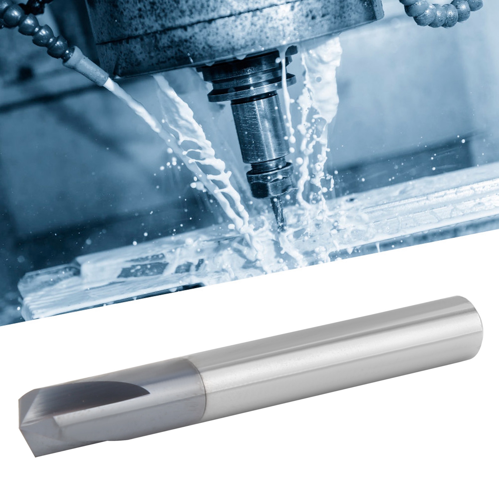 3-schneidiger Fasenfräser, 120°-cnc-fräser, 6 X 120°-bohrer, 50 L